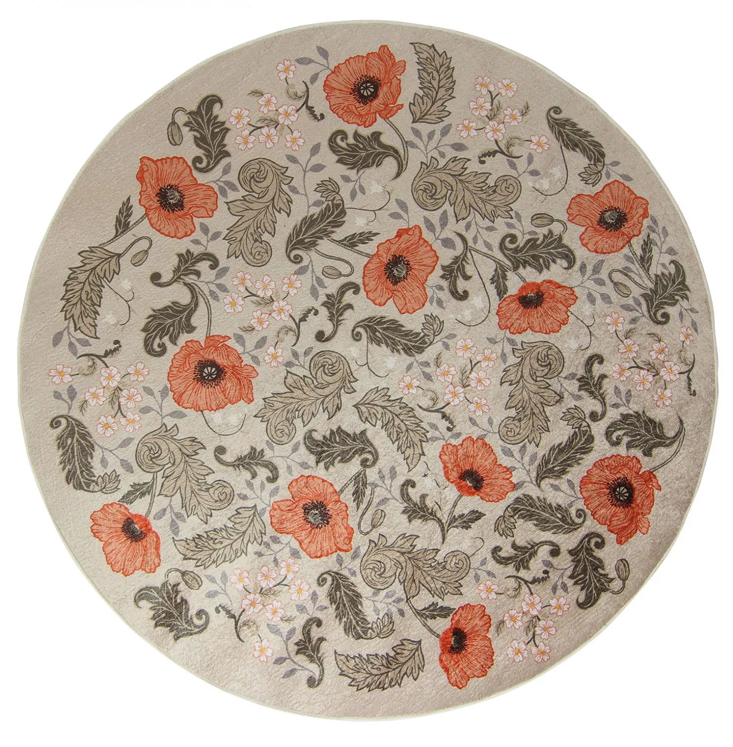 Pyöreät matot - Poppy (beige)