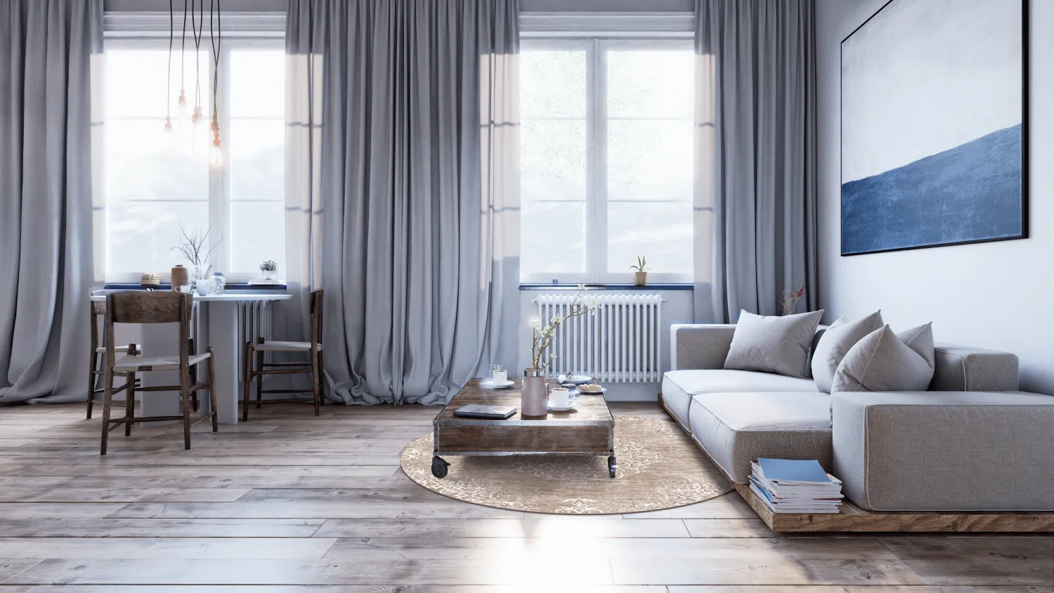 Pyöreät matot - Milazzo (beige)