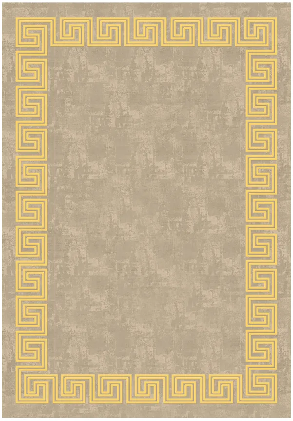 Wilton-matto - Myra (beige/keltainen)