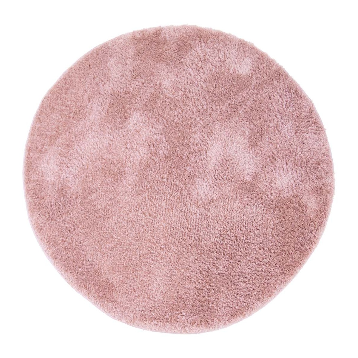 Pyöreä matot - Soft Shine (vaaleanpunainen)