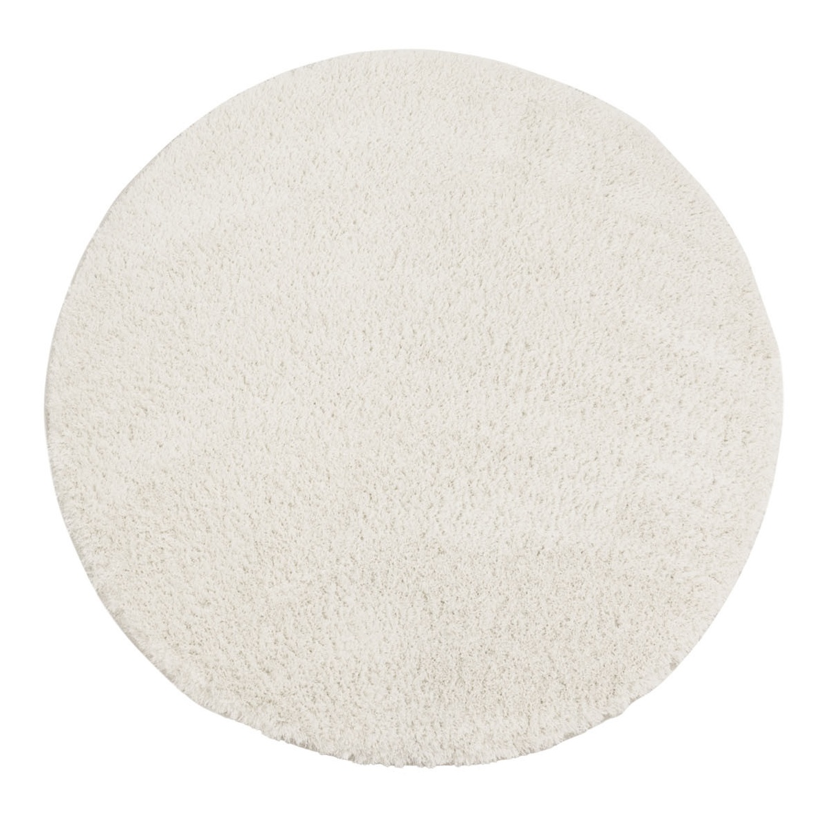Pyöreä matot - Soft Shine (valkoinen)