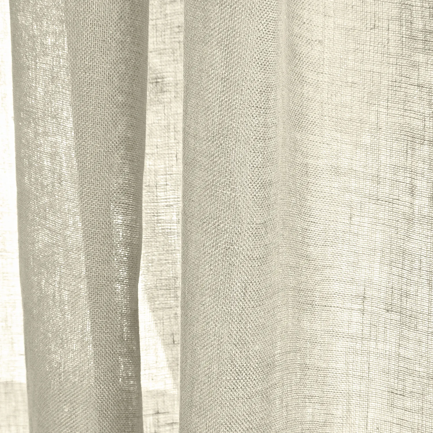 Verhot 2-pakkaus - Pellavaverho Noemi (beige)