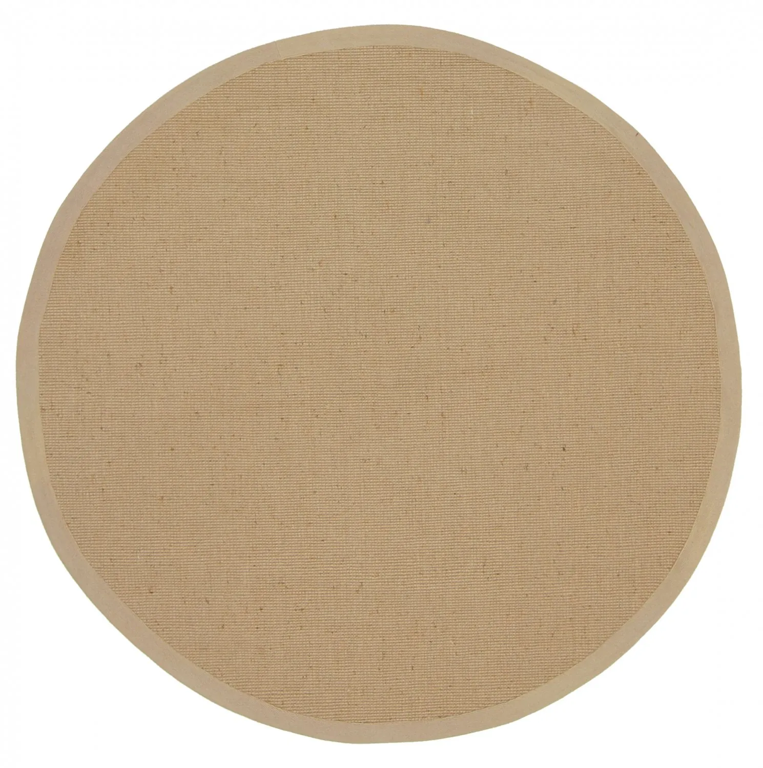 Pyöreä matot (sisal) - Agave (beige/norsunluu)