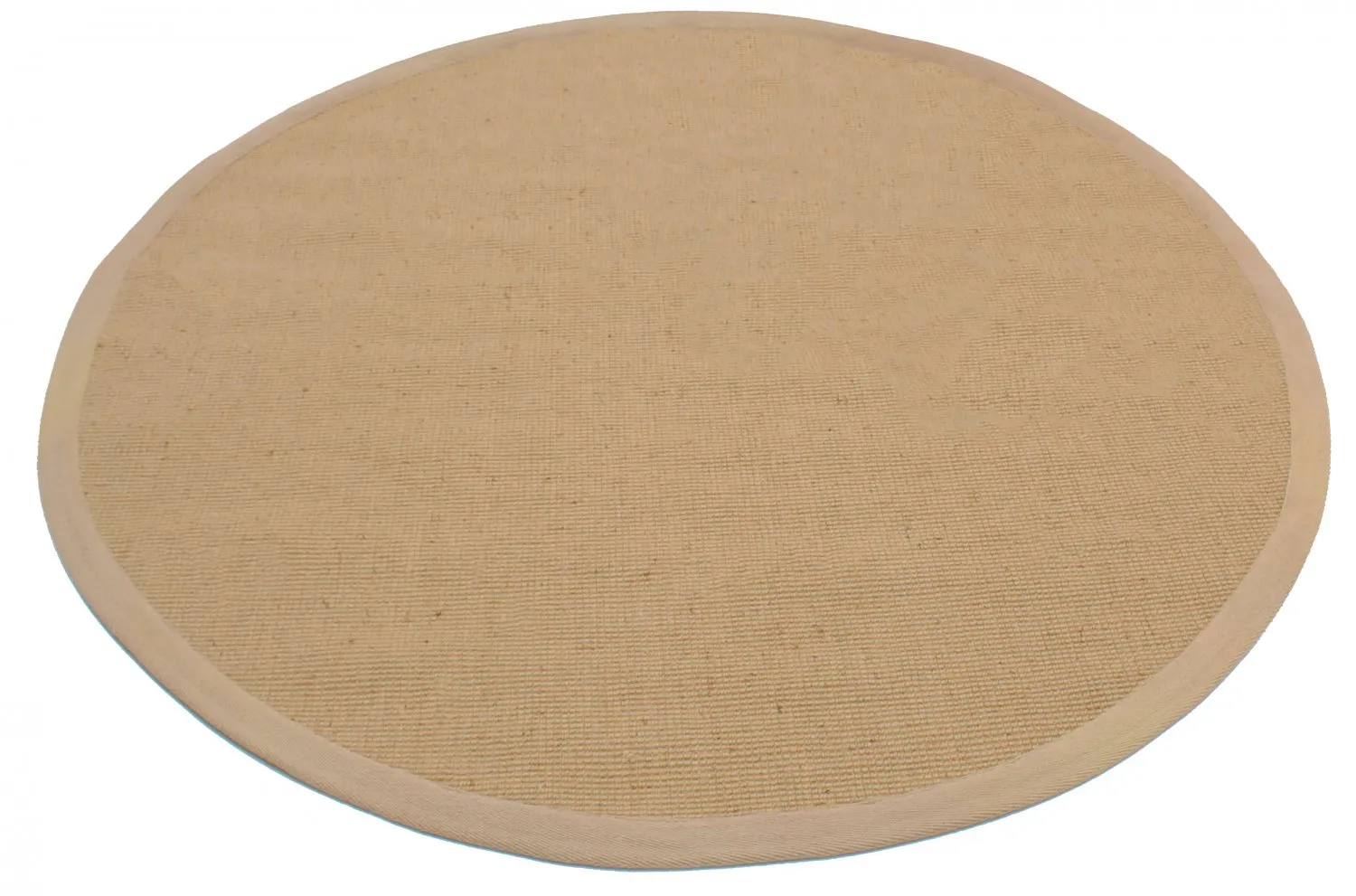 Pyöreä matot (sisal) - Agave (beige/norsunluu)