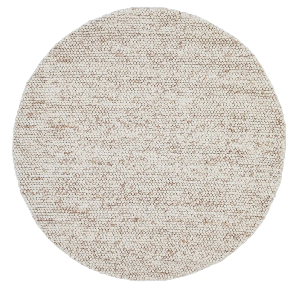 Pyöreä matot - Avafors Wool Bubble (natural)