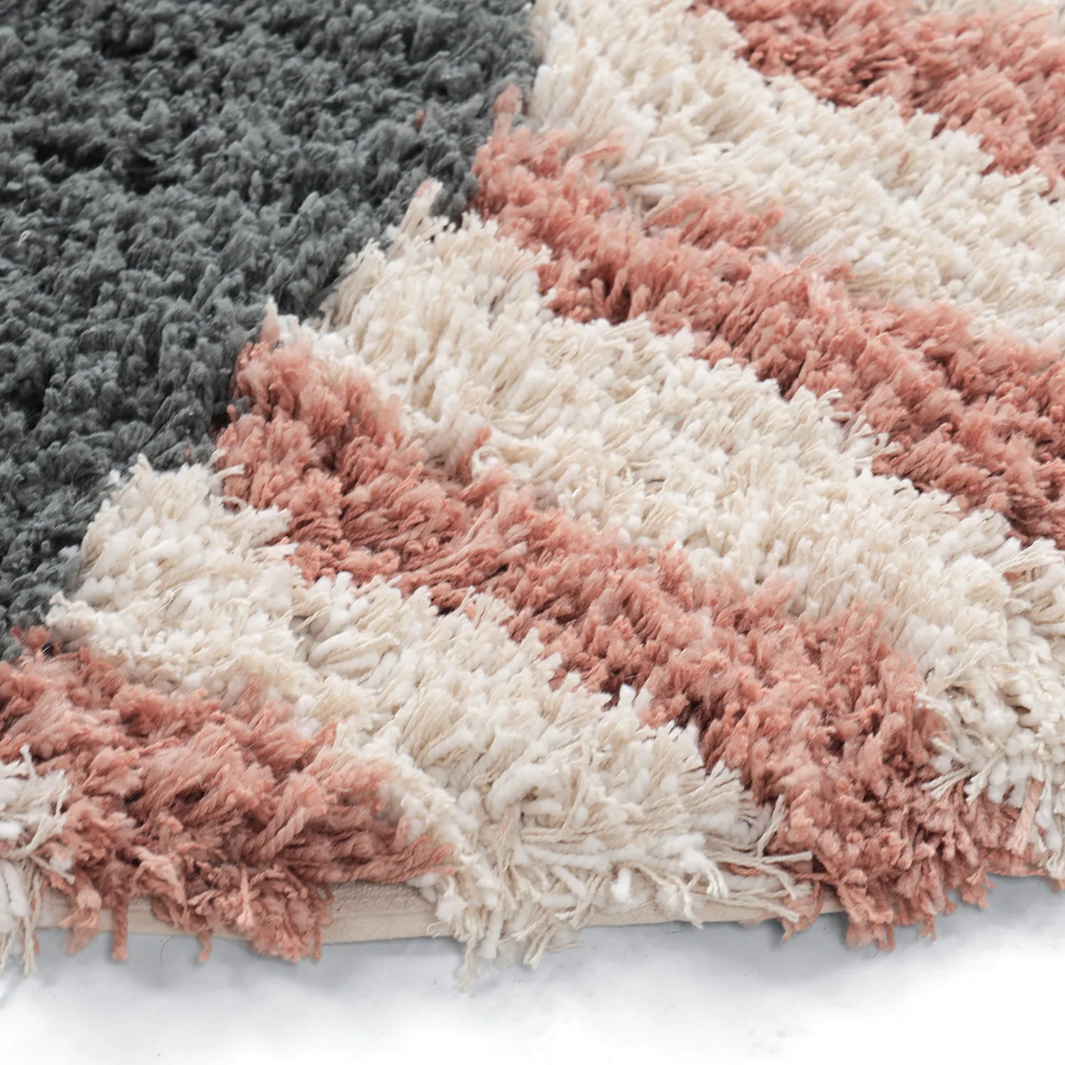 Soikea matto - Tropea Natural Cotton Shaggy (multi)