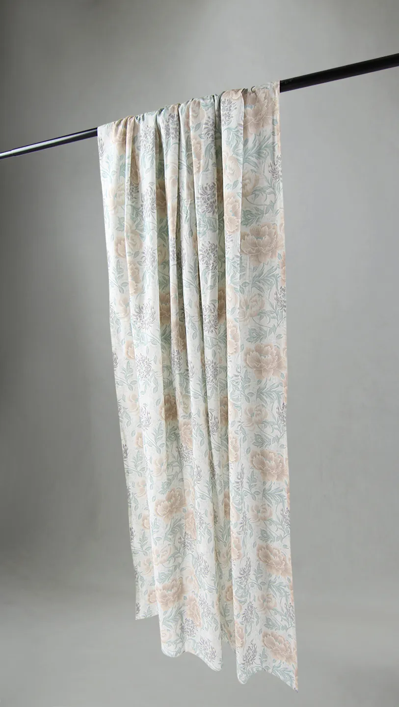 Verhot - Puuvillaverhot Almira (beige)