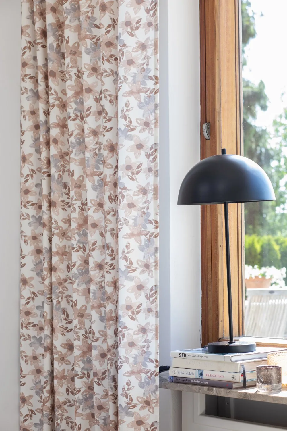 Verhot - Puuvillaverhot Petite (beige)