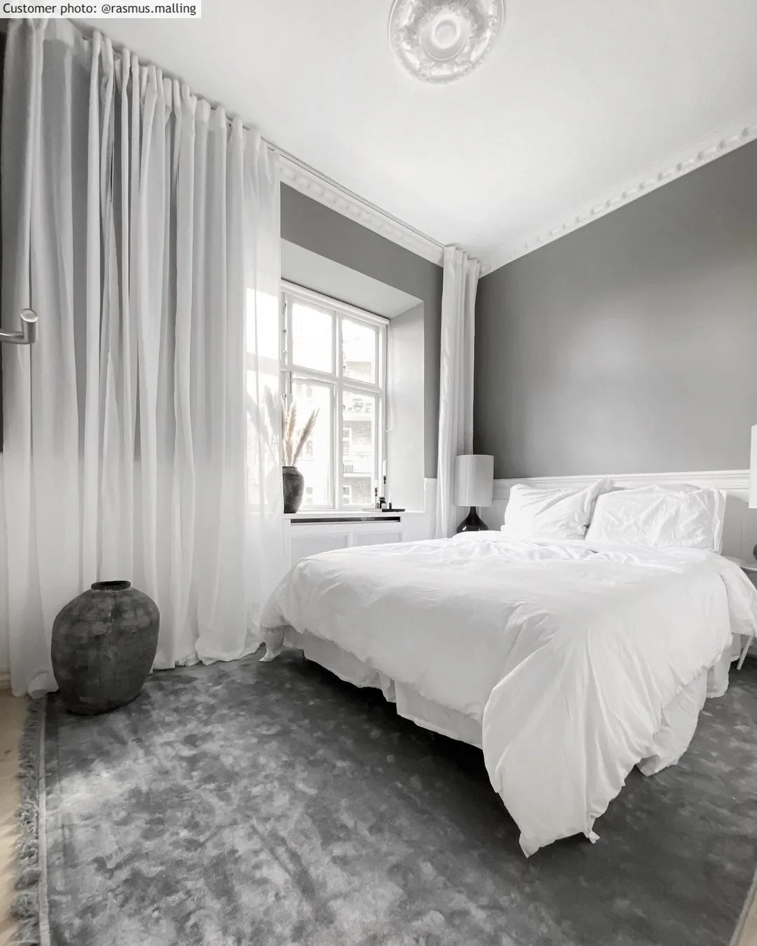 Wilton-matto - Art Silk (harmaa)