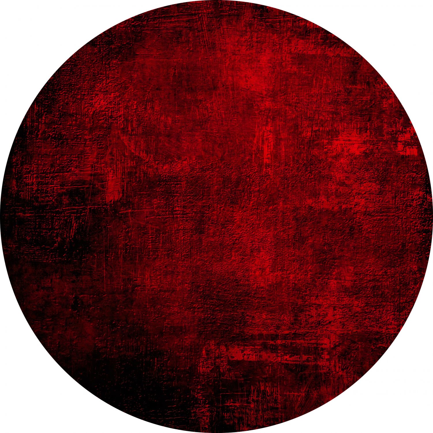 Pyöreät matot - Frome (röd)