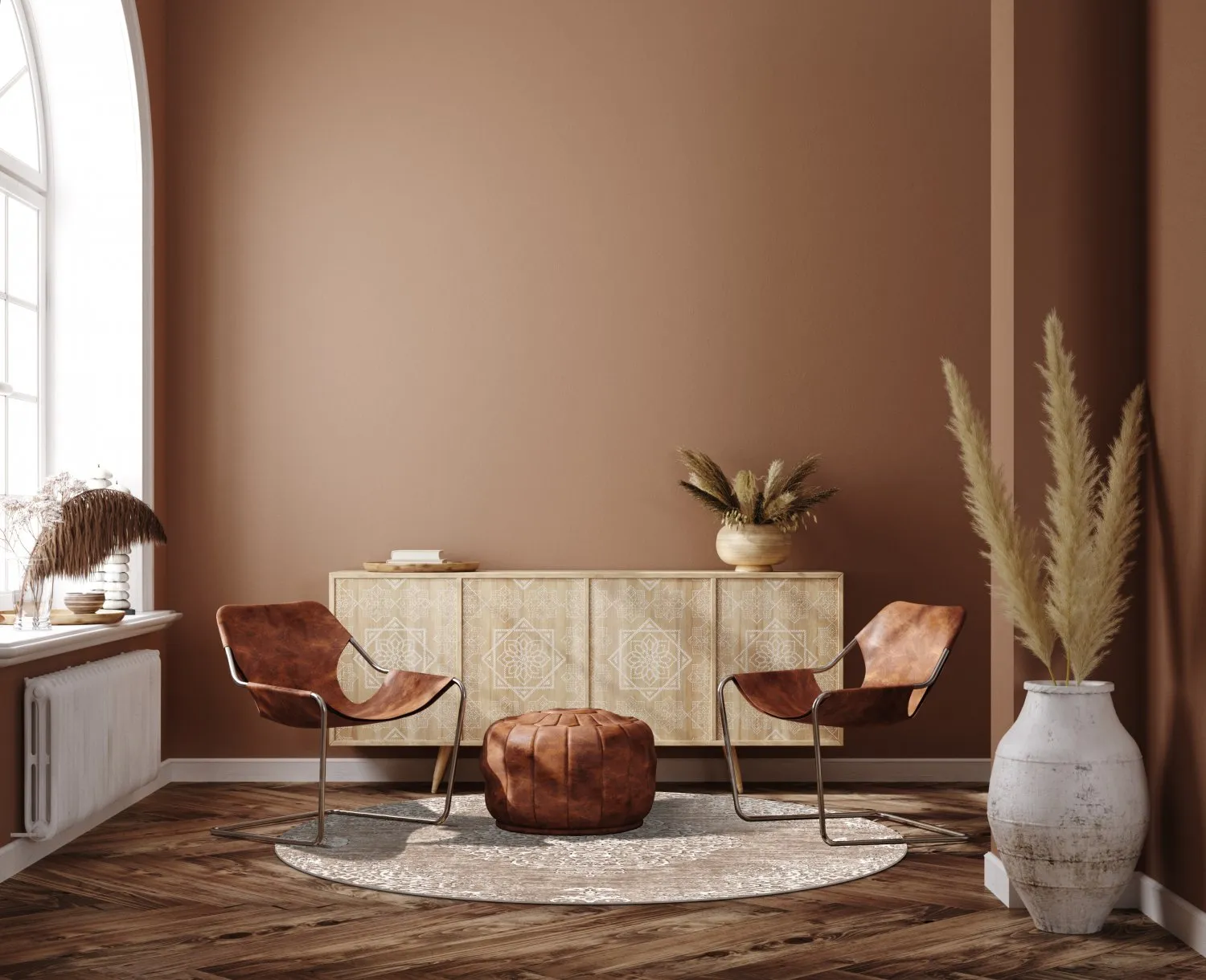 Pyöreät matot - Milazzo (beige)