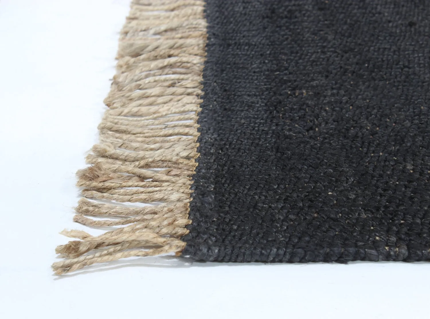 Juutti-matto - Nawa (jute/musta)