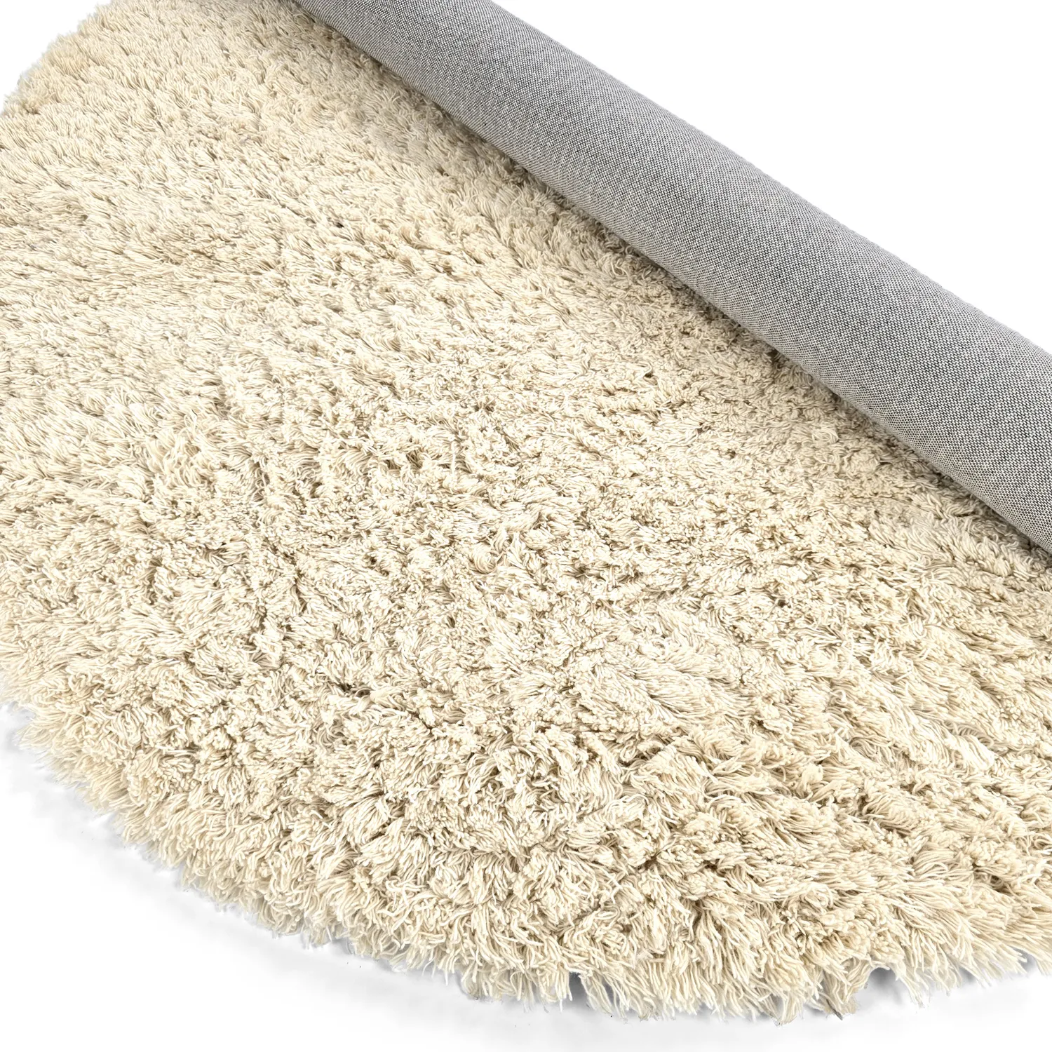 Pyöreät matot - Aliste Wool Shaggy (alabaster gleam)