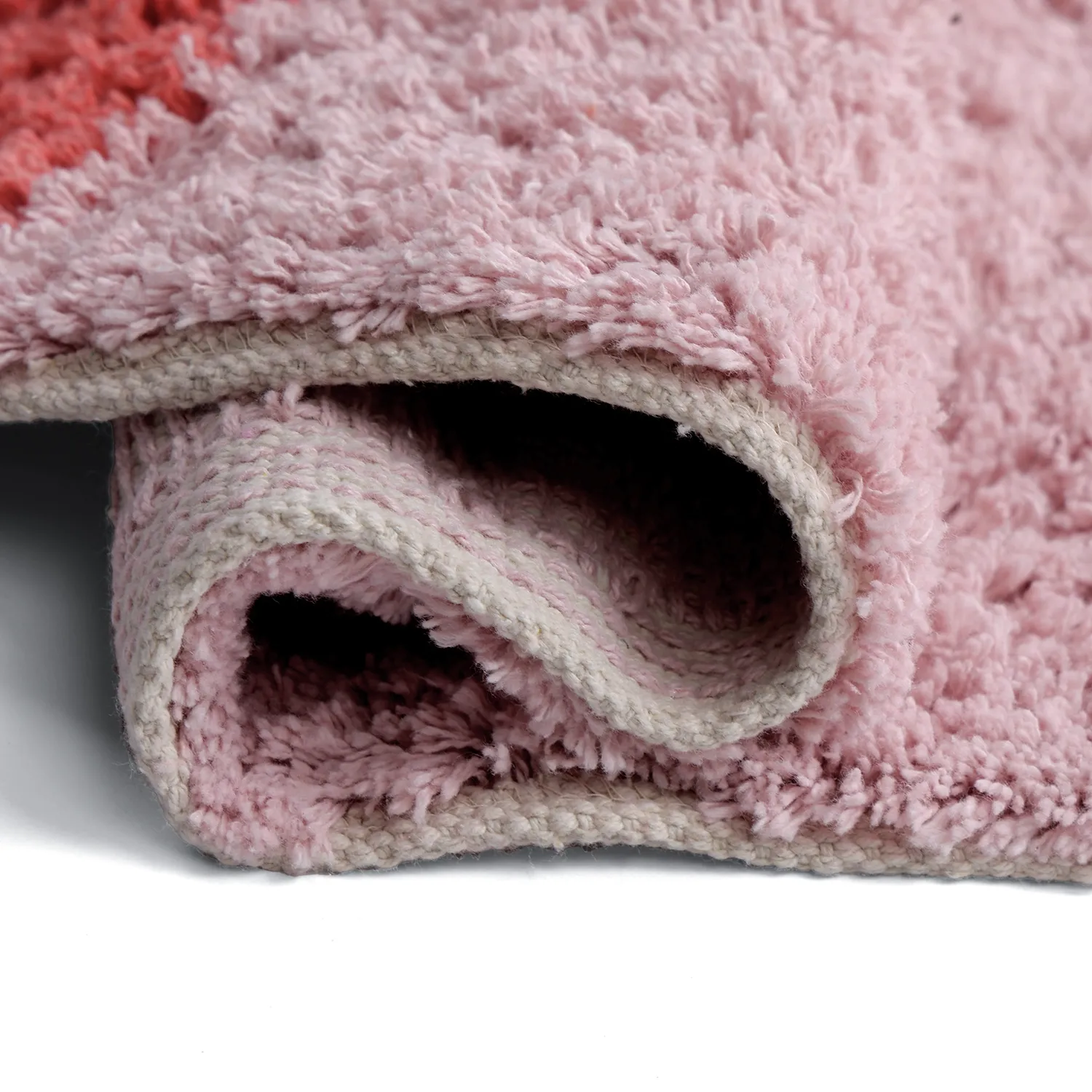 Ryijymatot - Amira Natural Cotton Shaggy (pinkki)