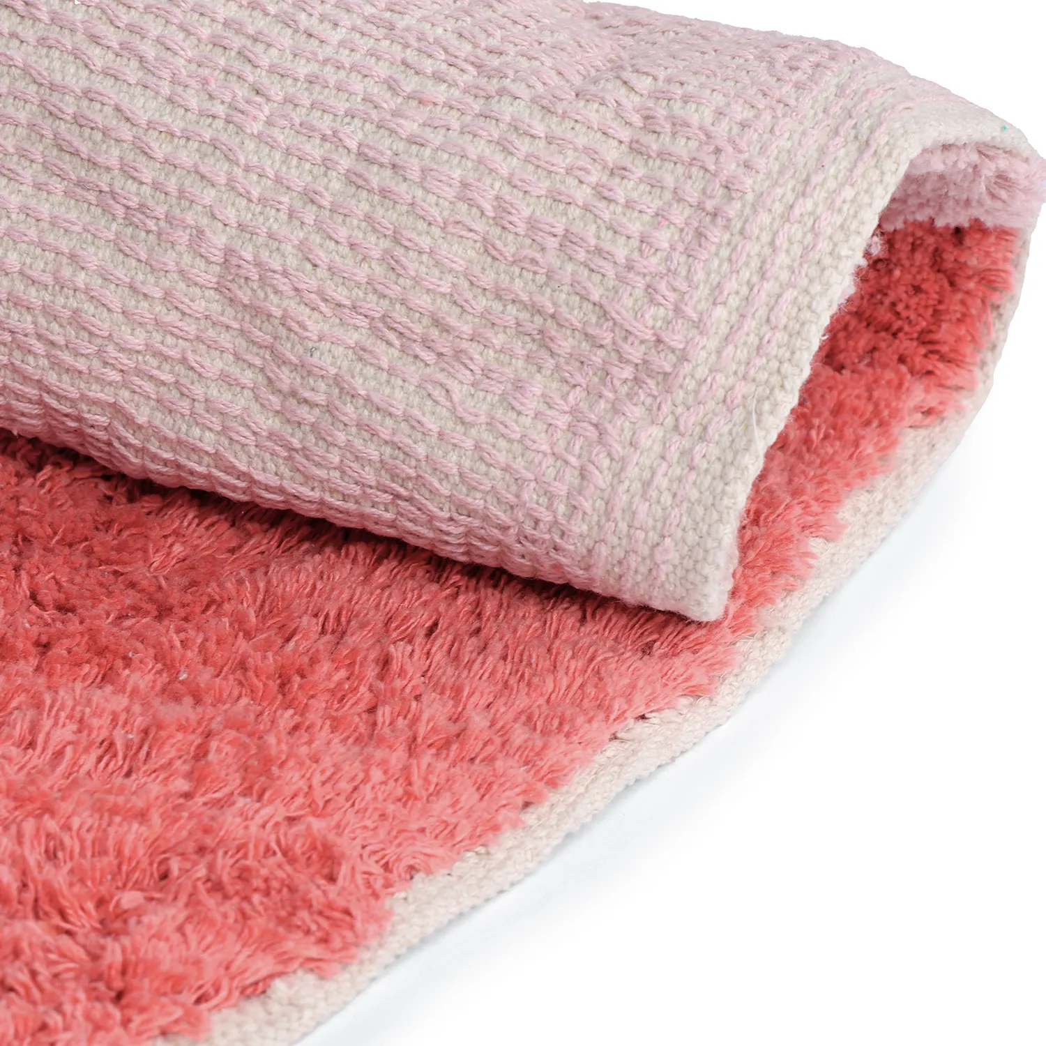 Ryijymatot - Amira Natural Cotton Shaggy (pinkki)
