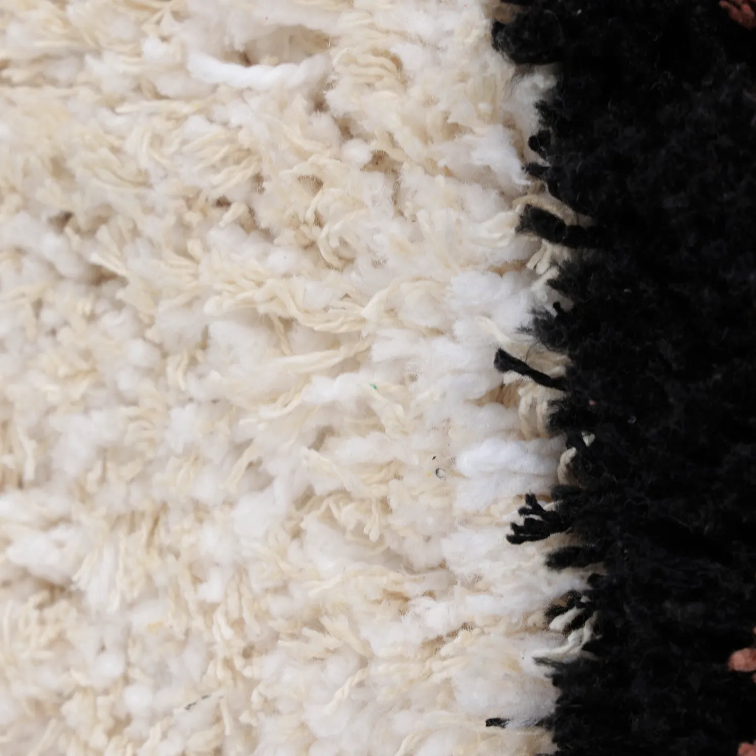Pyöreät matot - Perast Natural Cotton Shaggy (multi)