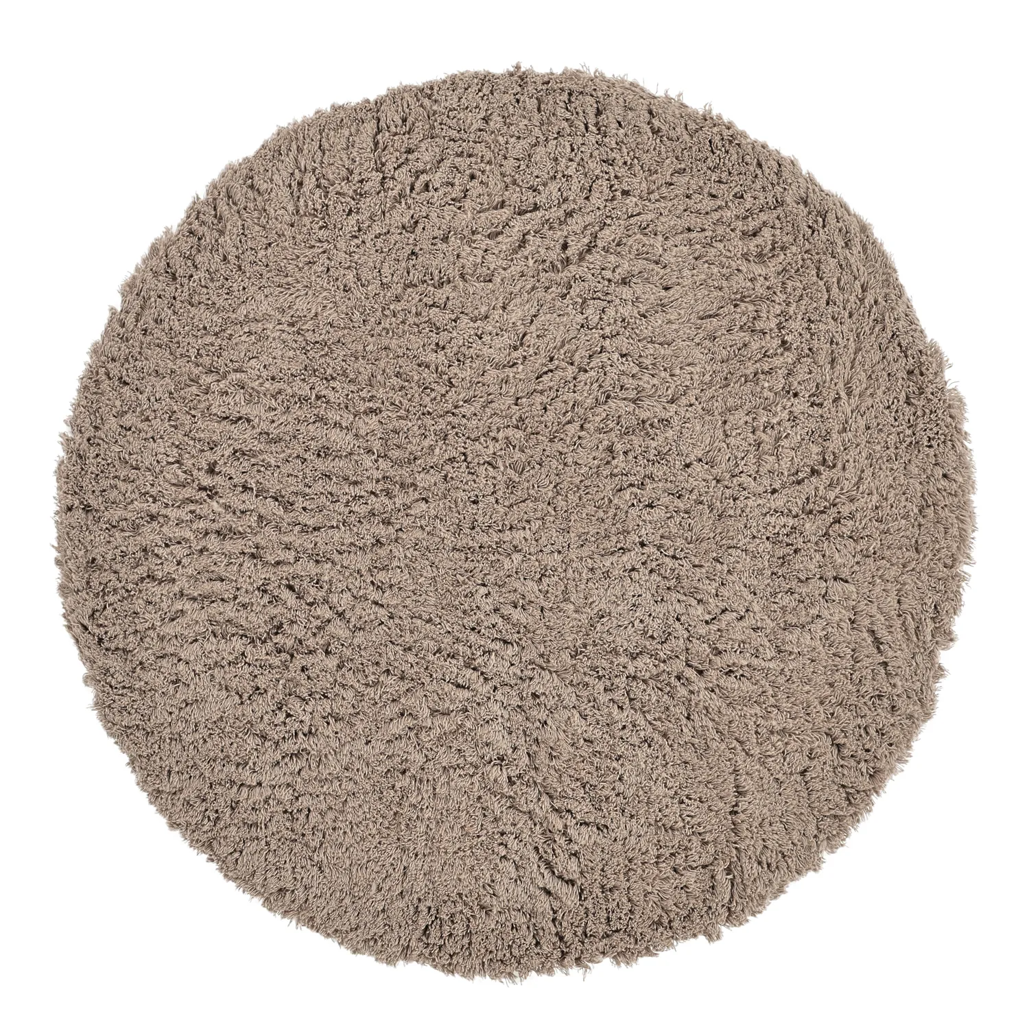 Pyöreät matot - Aliste Wool Shaggy (ruskea)