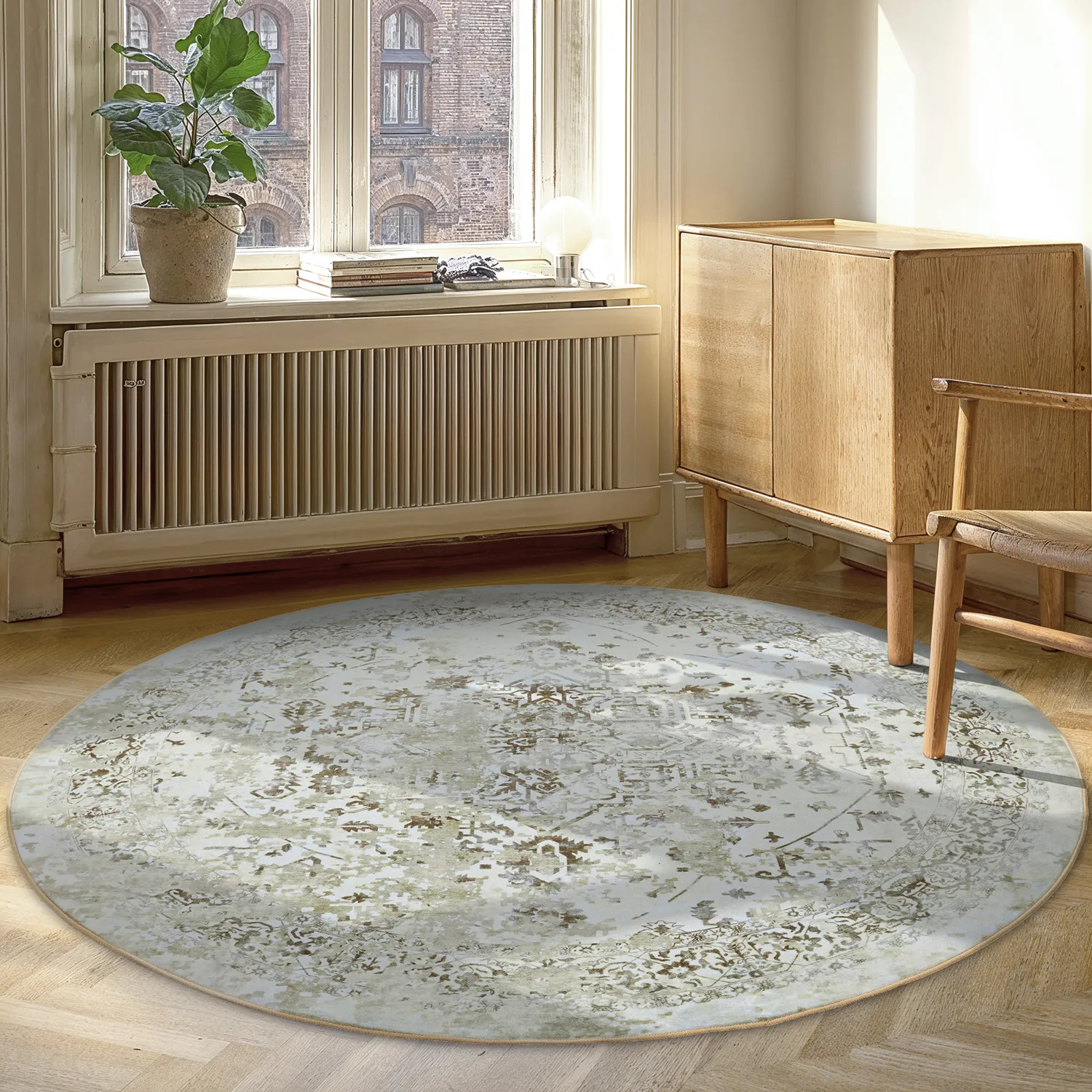 Pyöreät matot - Mateur (beige)