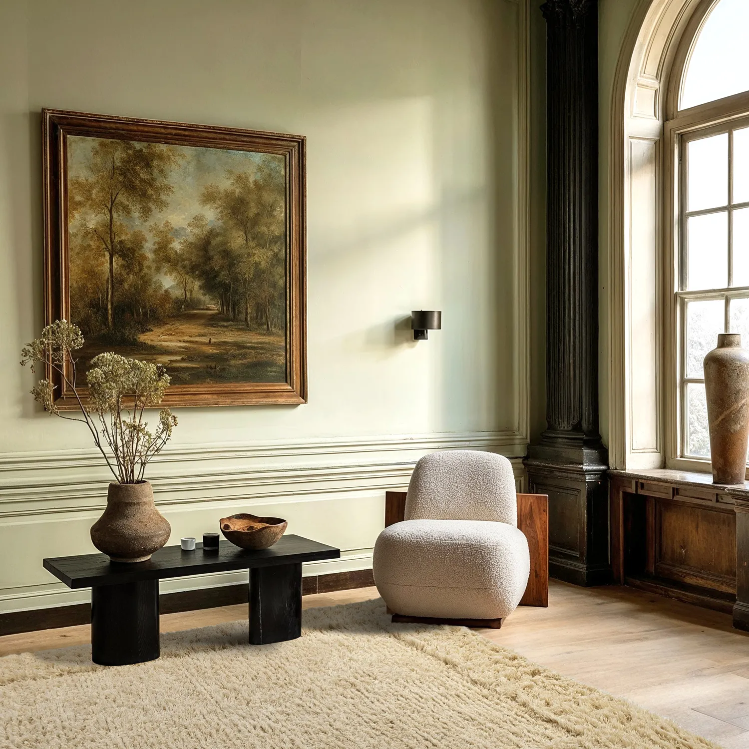 Ryijymatot - Melilla Hand Woven Wool Shaggy (luonto)