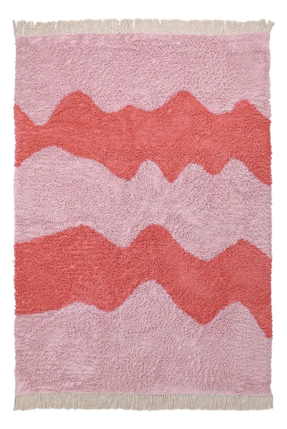Ryijymatot - Amira Natural Cotton Shaggy (pinkki)