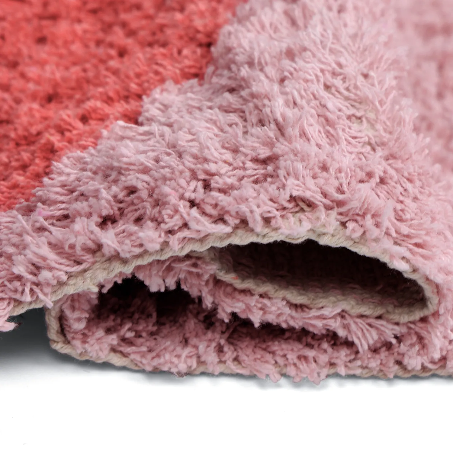 Ryijymatot - Amira Natural Cotton Shaggy (pinkki)