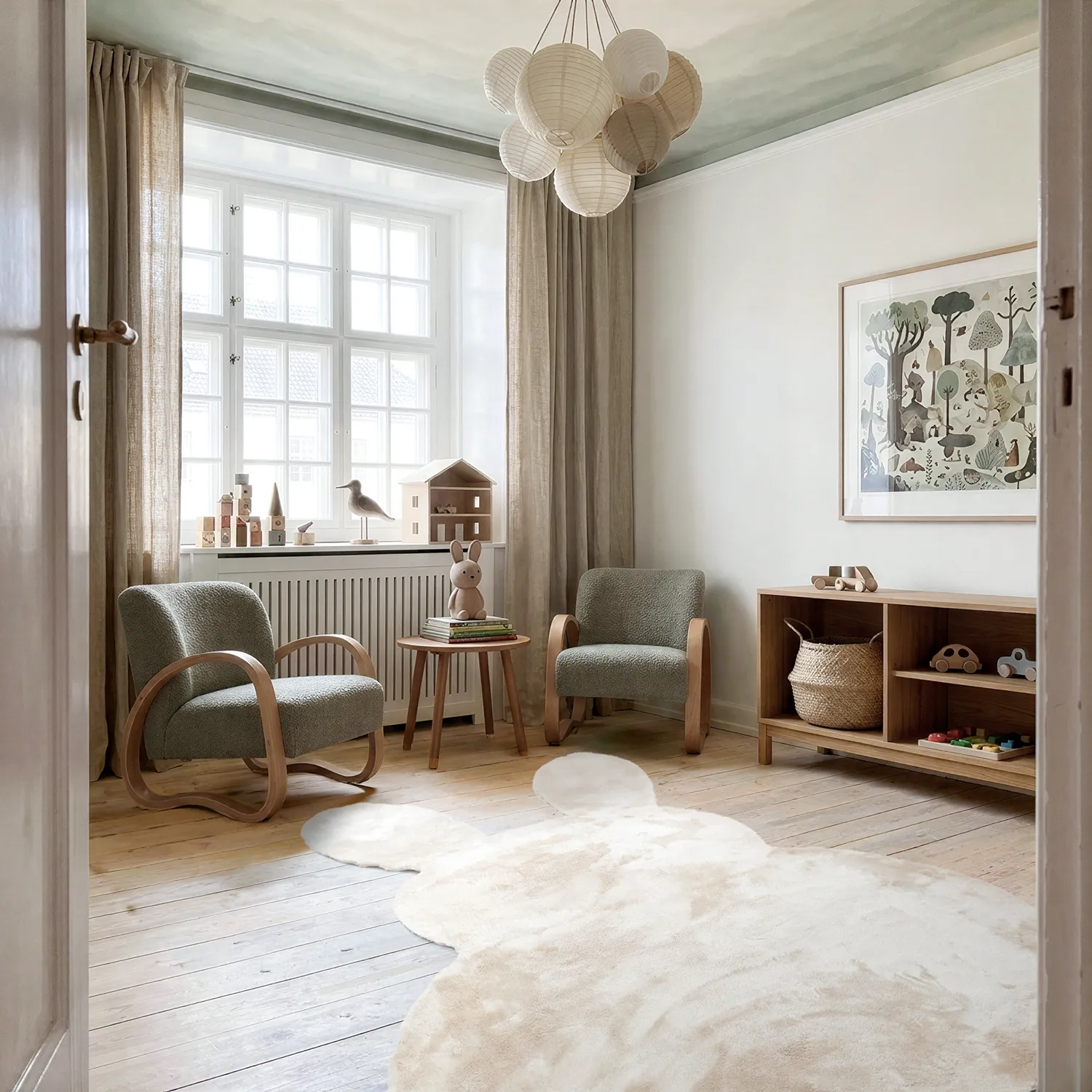 Lastenmatto - Aranga Super Soft Bunny (beige)