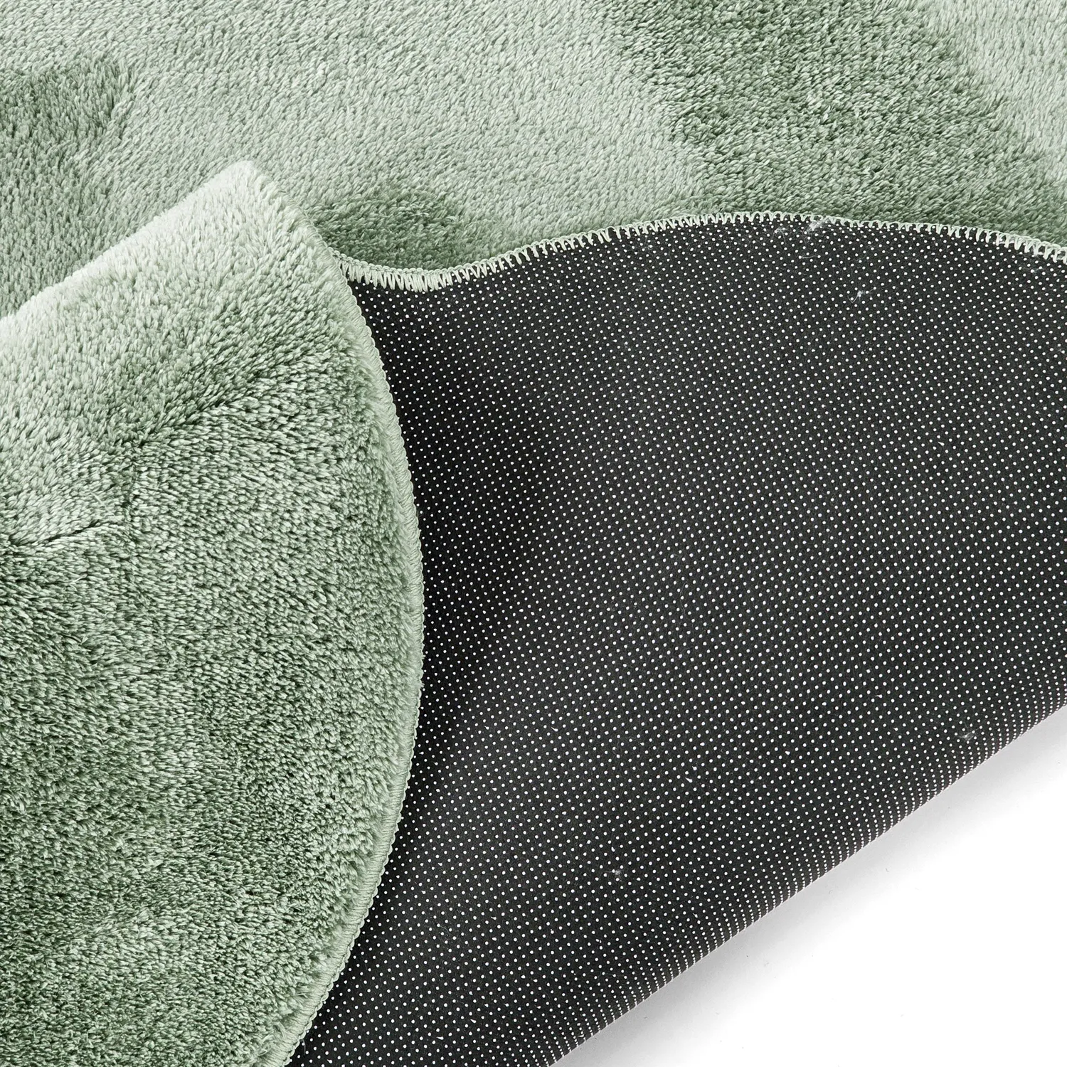 Aaltoileva nukkamatto - Aranga Super Soft Fur (vihreä)