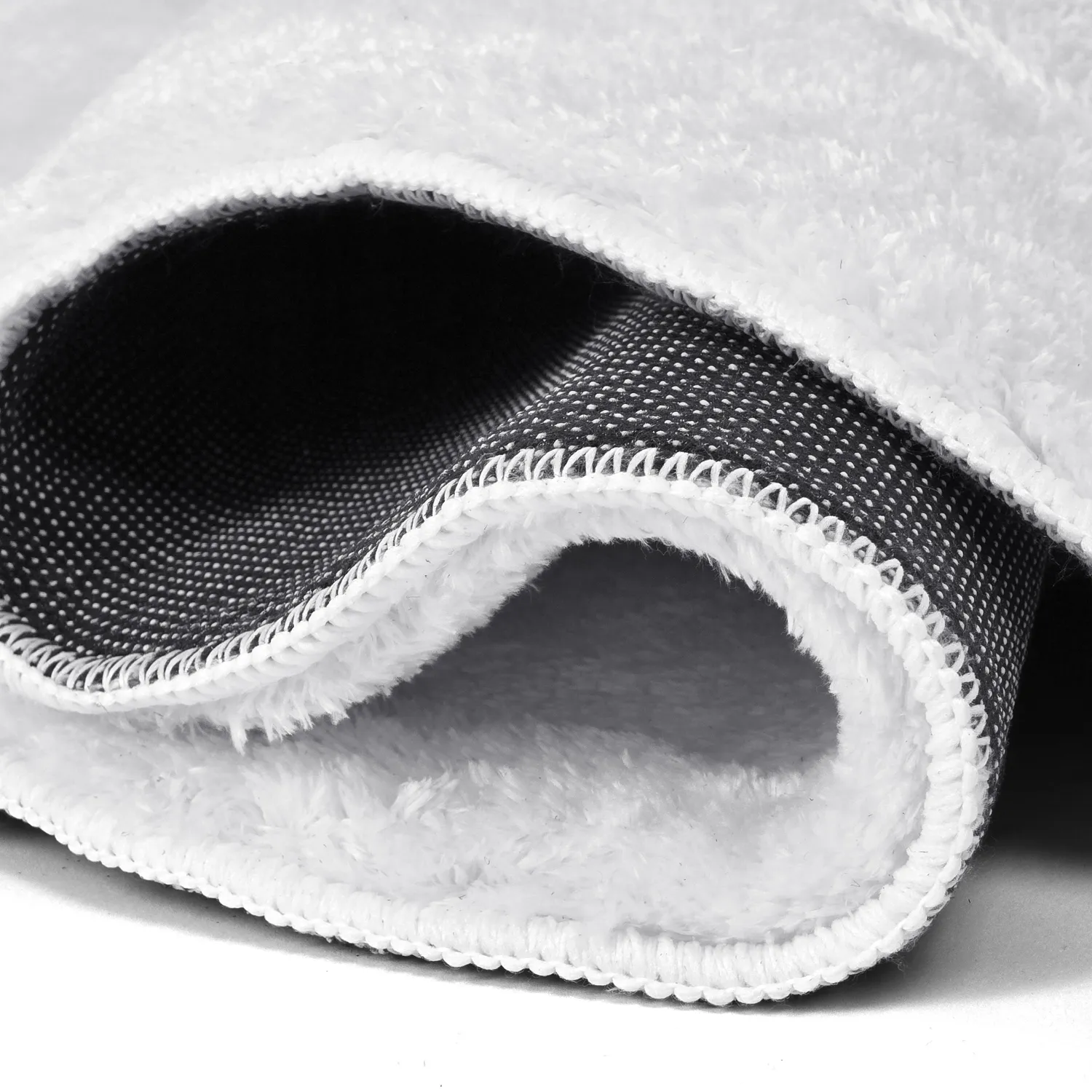 Aaltoileva nukkamatto - Aranga Super Soft Fur (valkoinen)