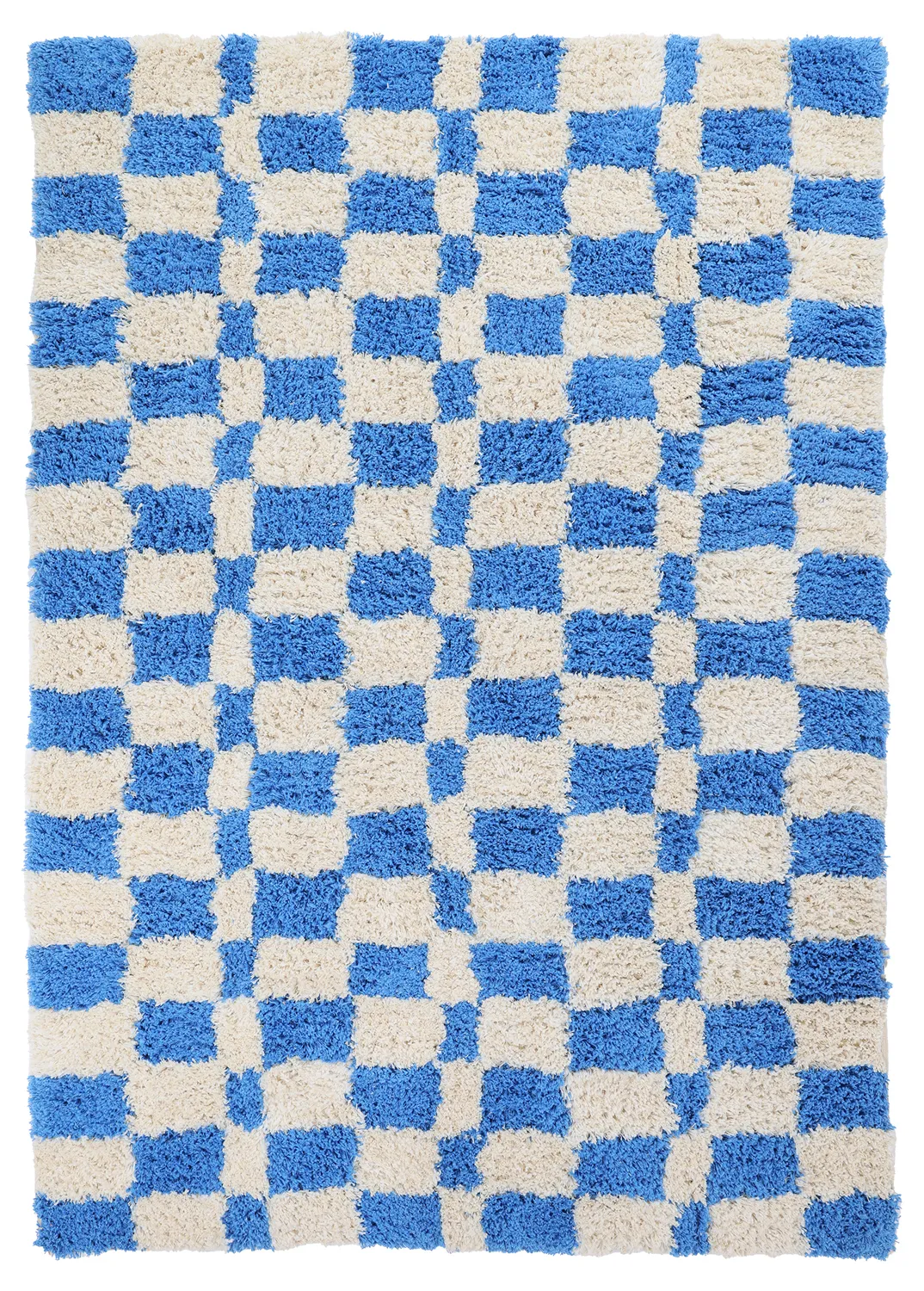 Ryijymatot - Atrani Natural Cotton Shaggy (sininen)