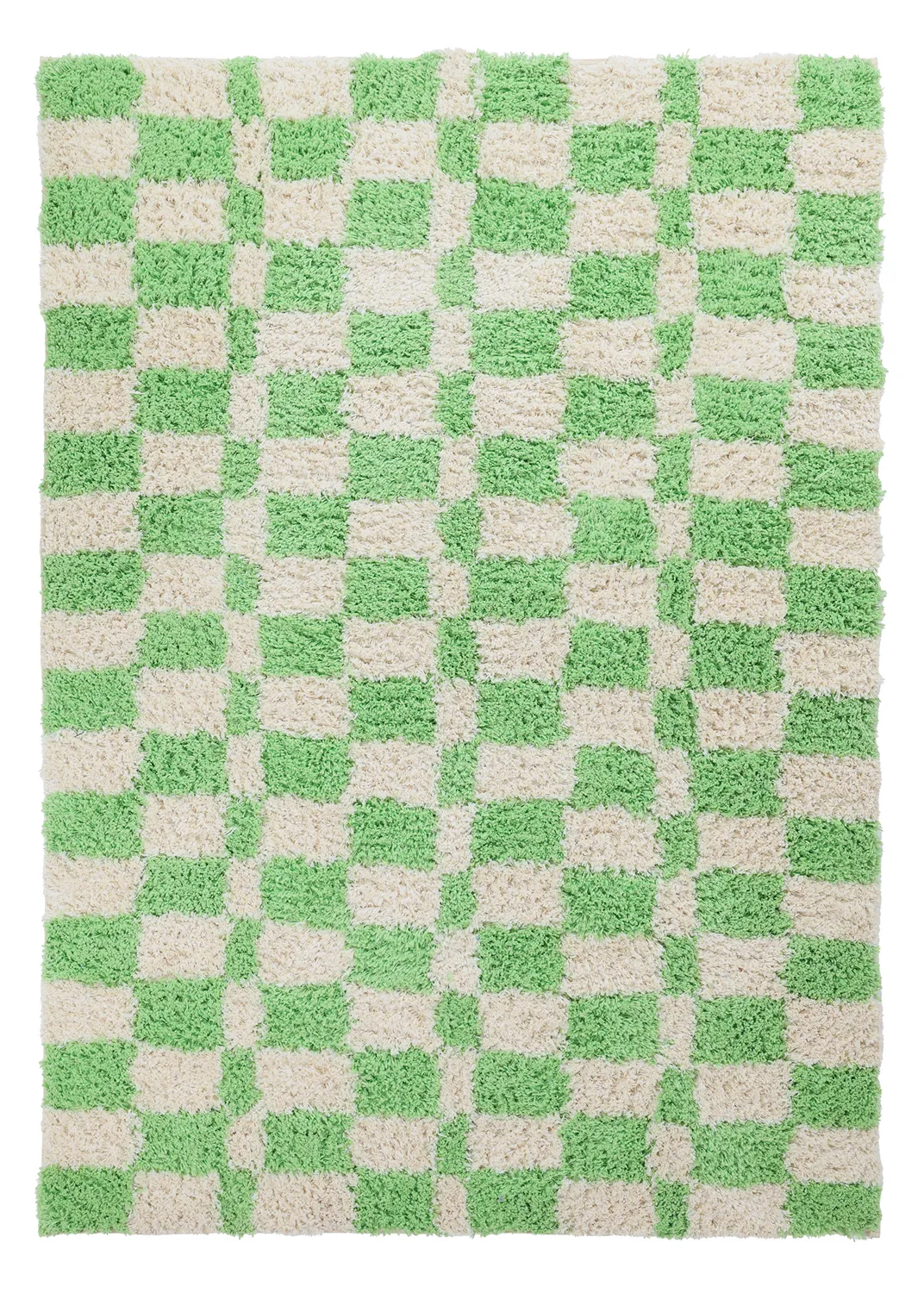 Ryijymatot - Atrani Natural Cotton Shaggy (vihreä)