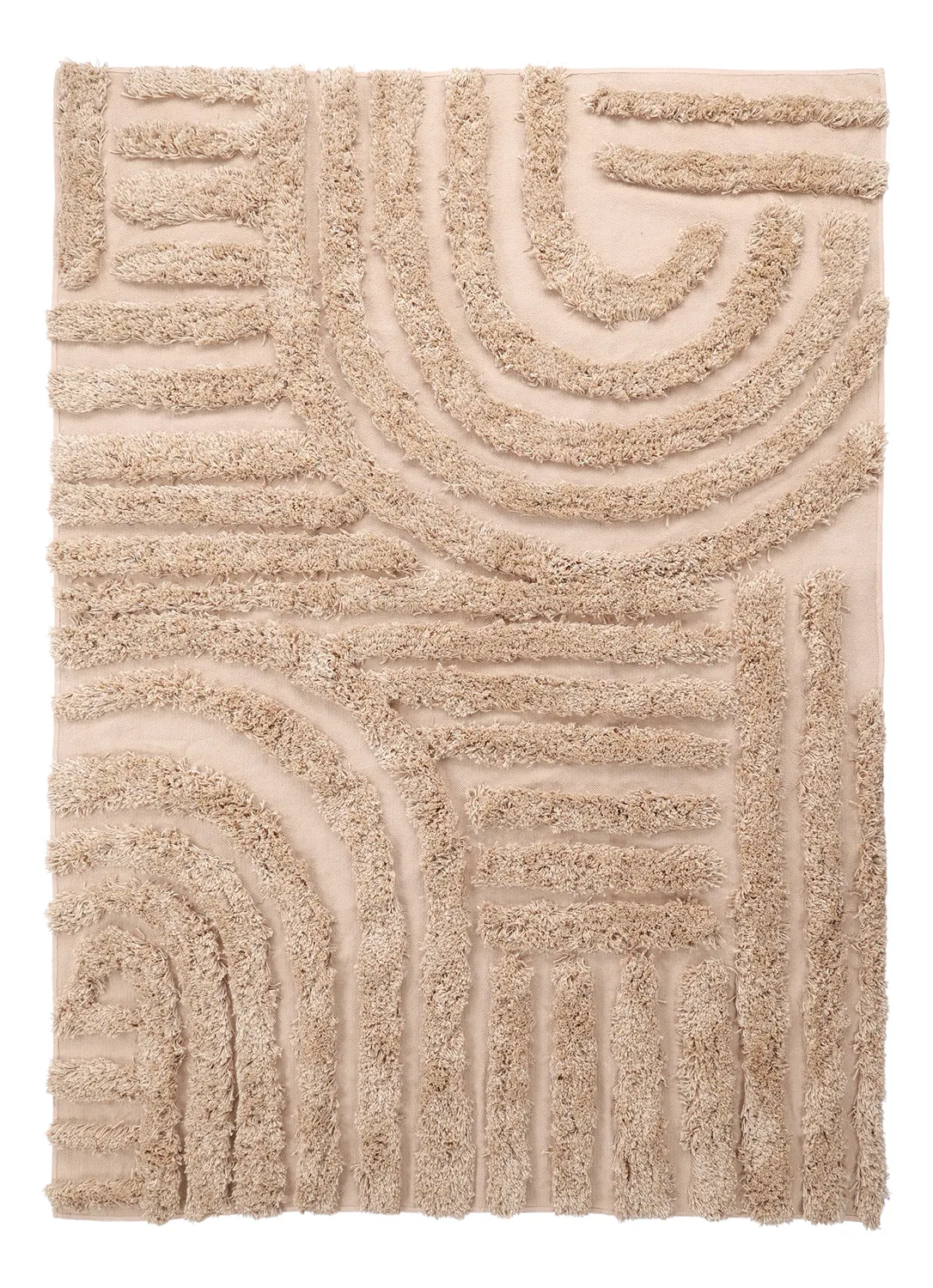 Ryijymatot - Cazorla Natural Cotton Shaggy (beige)