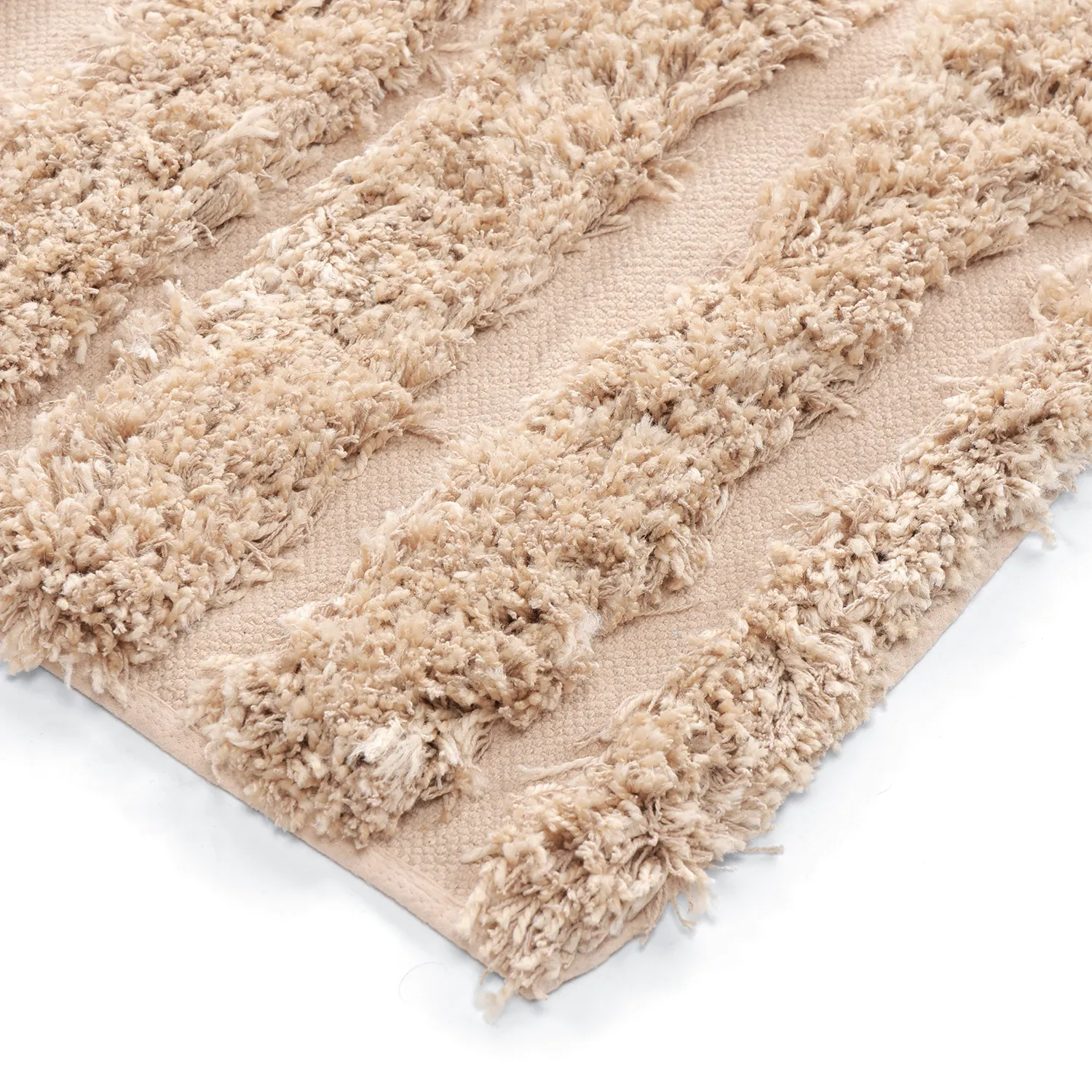 Ryijymatot - Cazorla Natural Cotton Shaggy (beige)