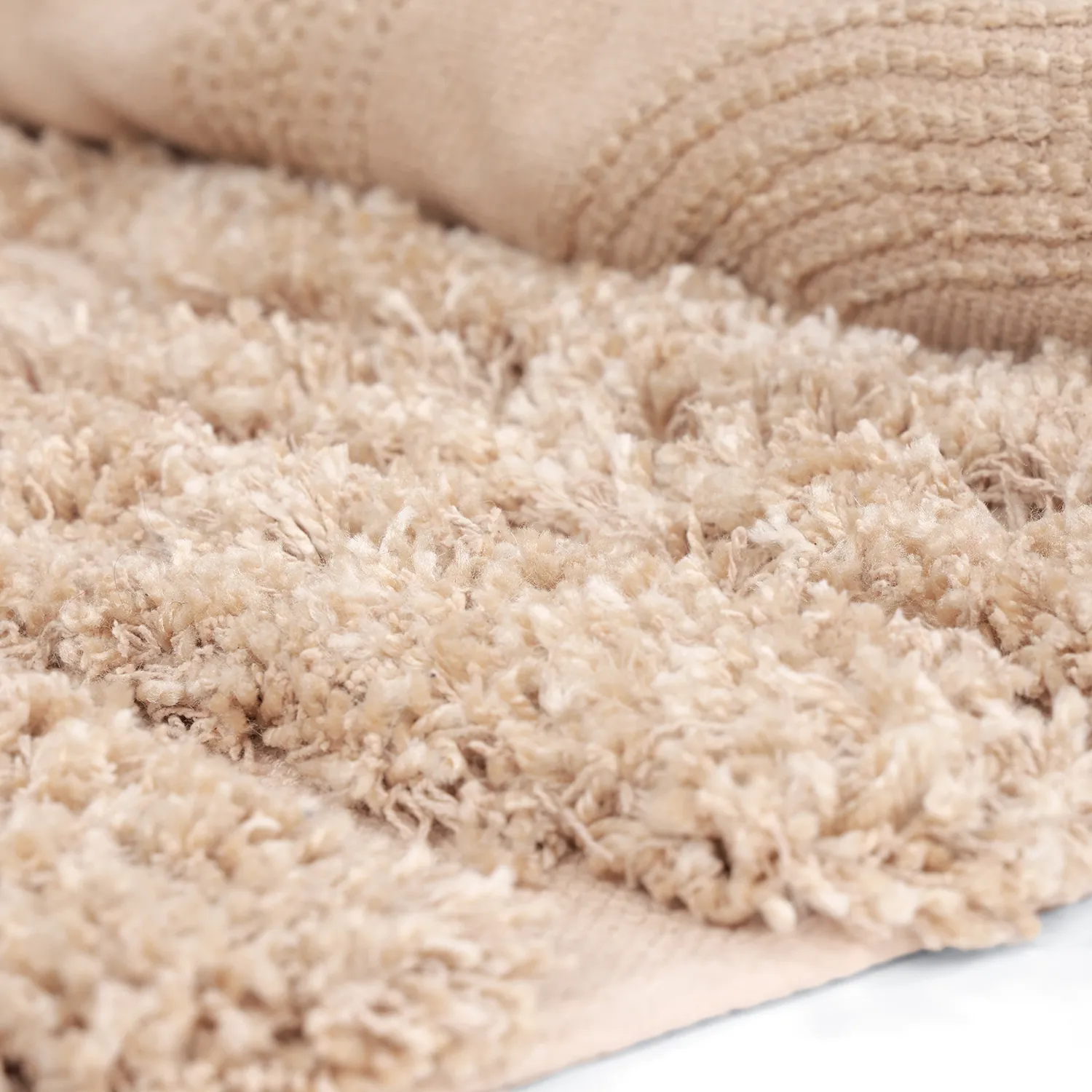 Ryijymatot - Cazorla Natural Cotton Shaggy (beige)