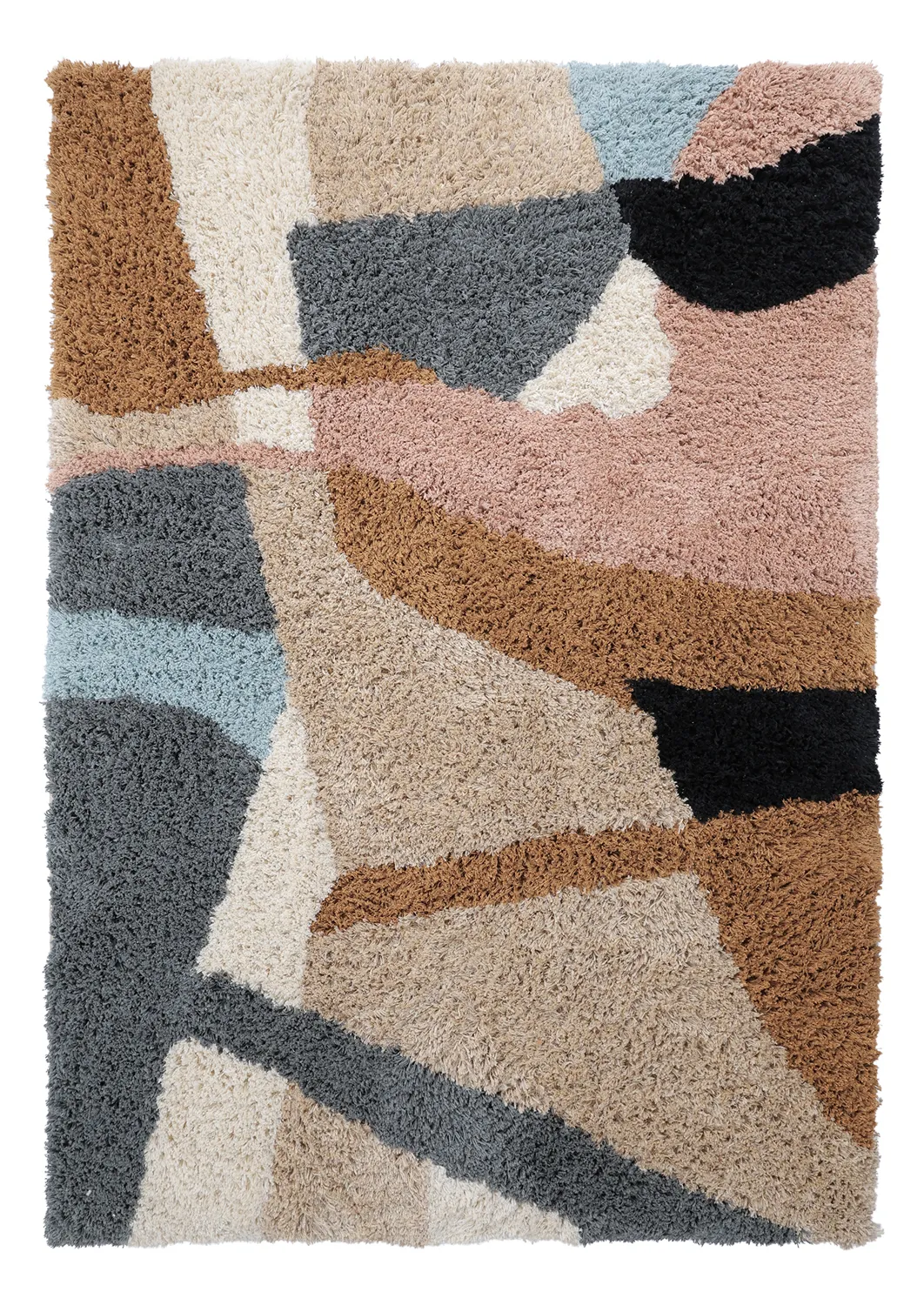 Ryijymatot - Cefalu Natural Cotton Shaggy (multi)