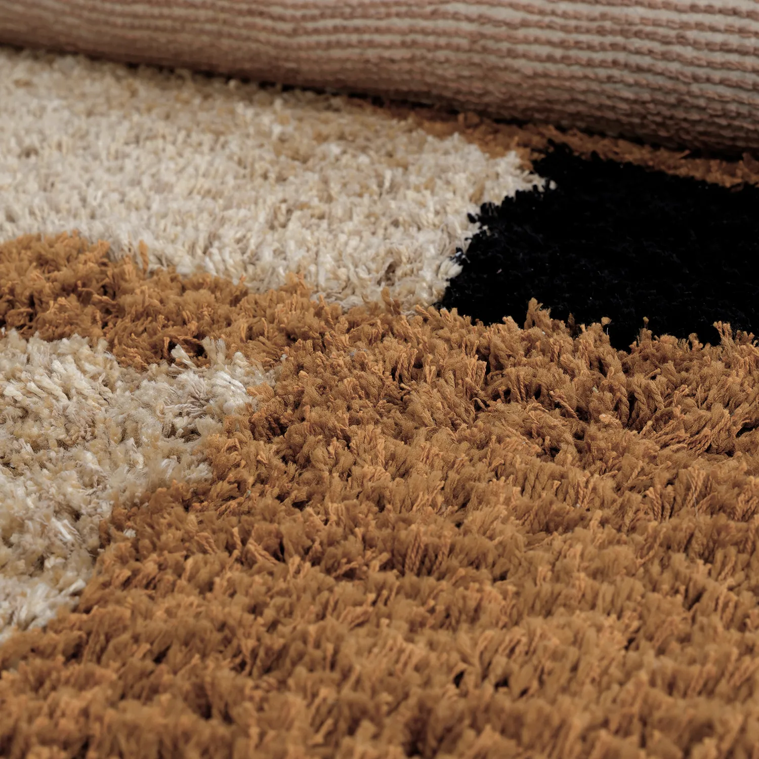 Ryijymatot - Cefalu Natural Cotton Shaggy (multi)