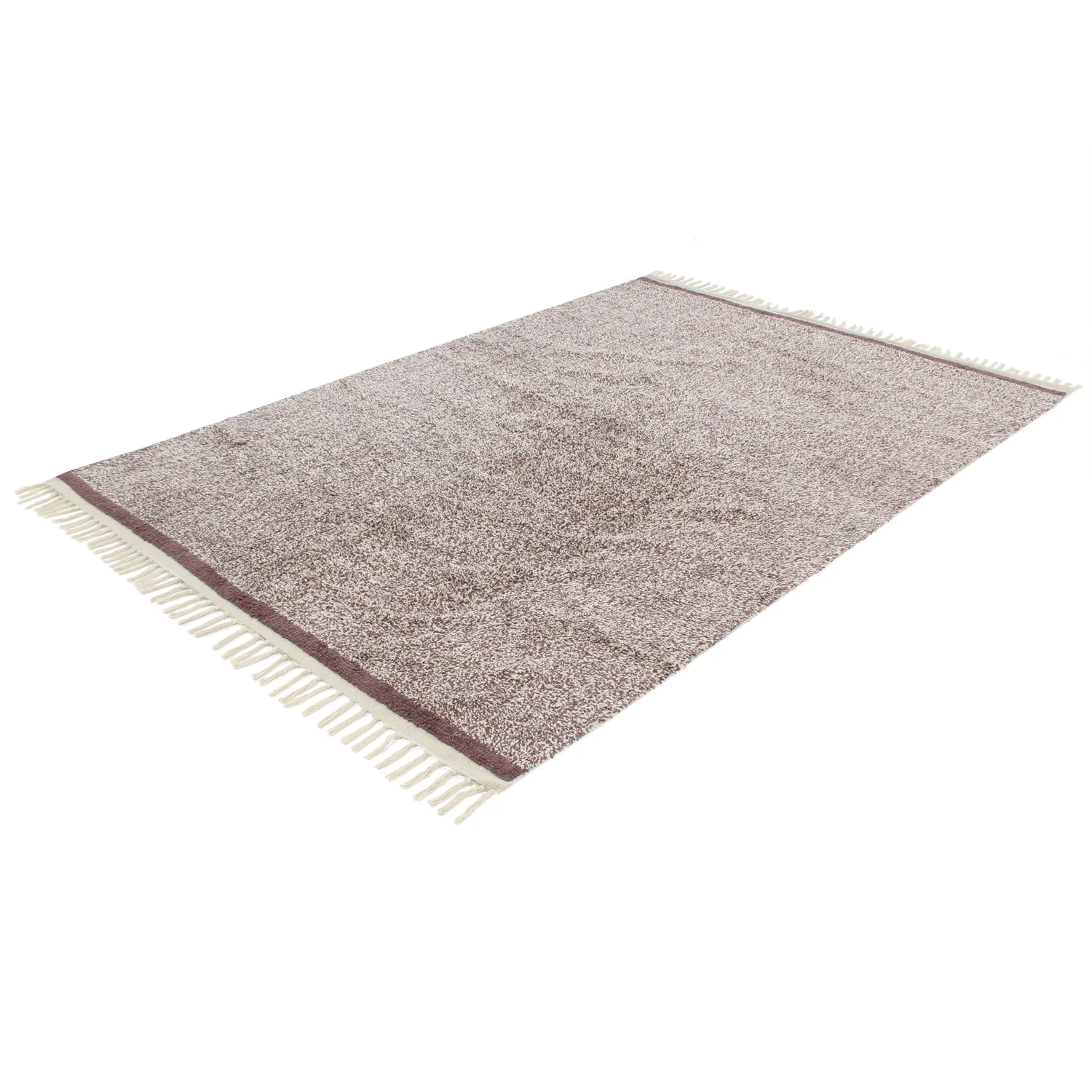 Ryijymatot - Celina Natural Cotton Shaggy (beige/ruskea)