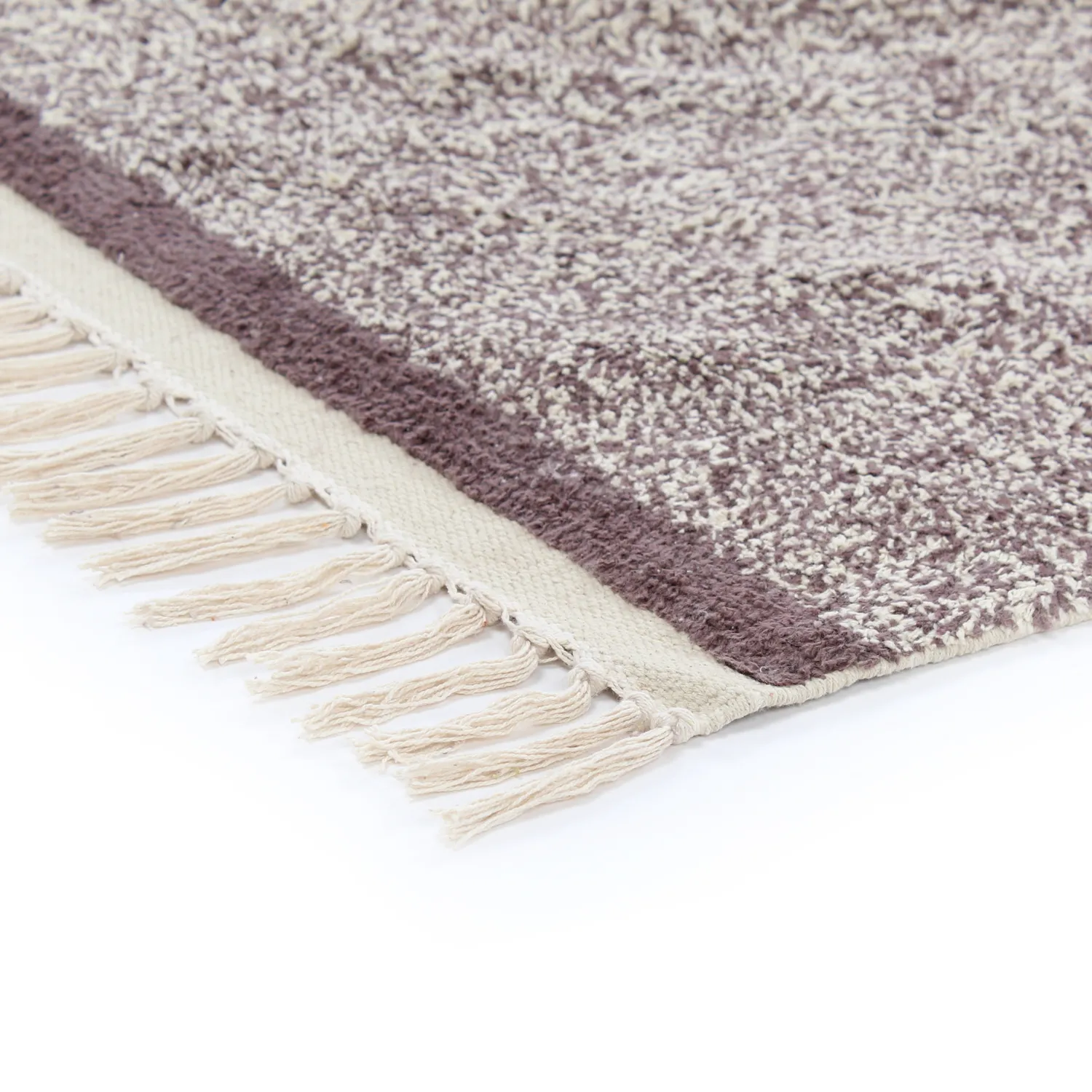 Ryijymatot - Celina Natural Cotton Shaggy (beige/ruskea)