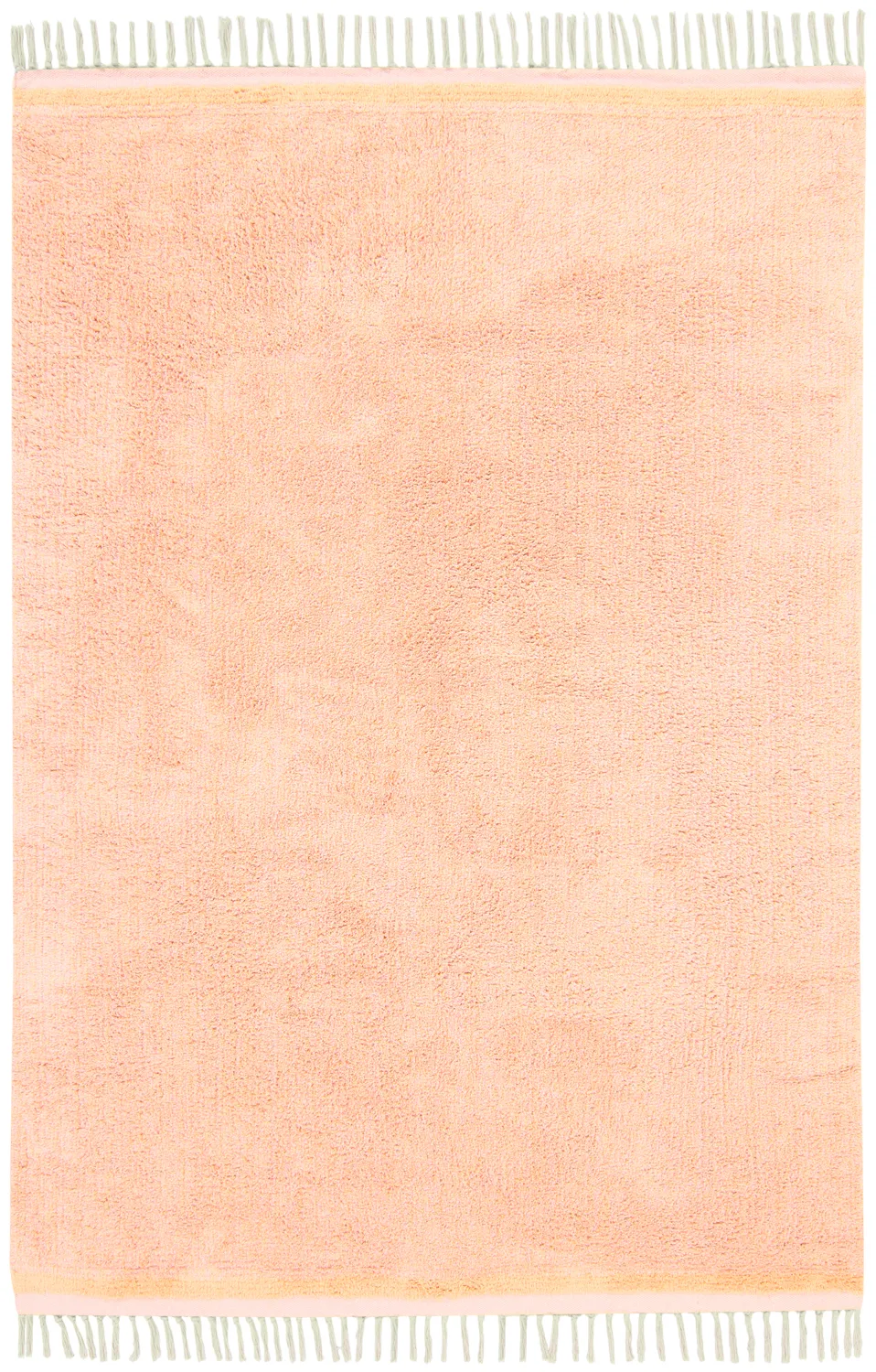 Ryijymatot - Celina Natural Cotton Shaggy (pinkki/beige)