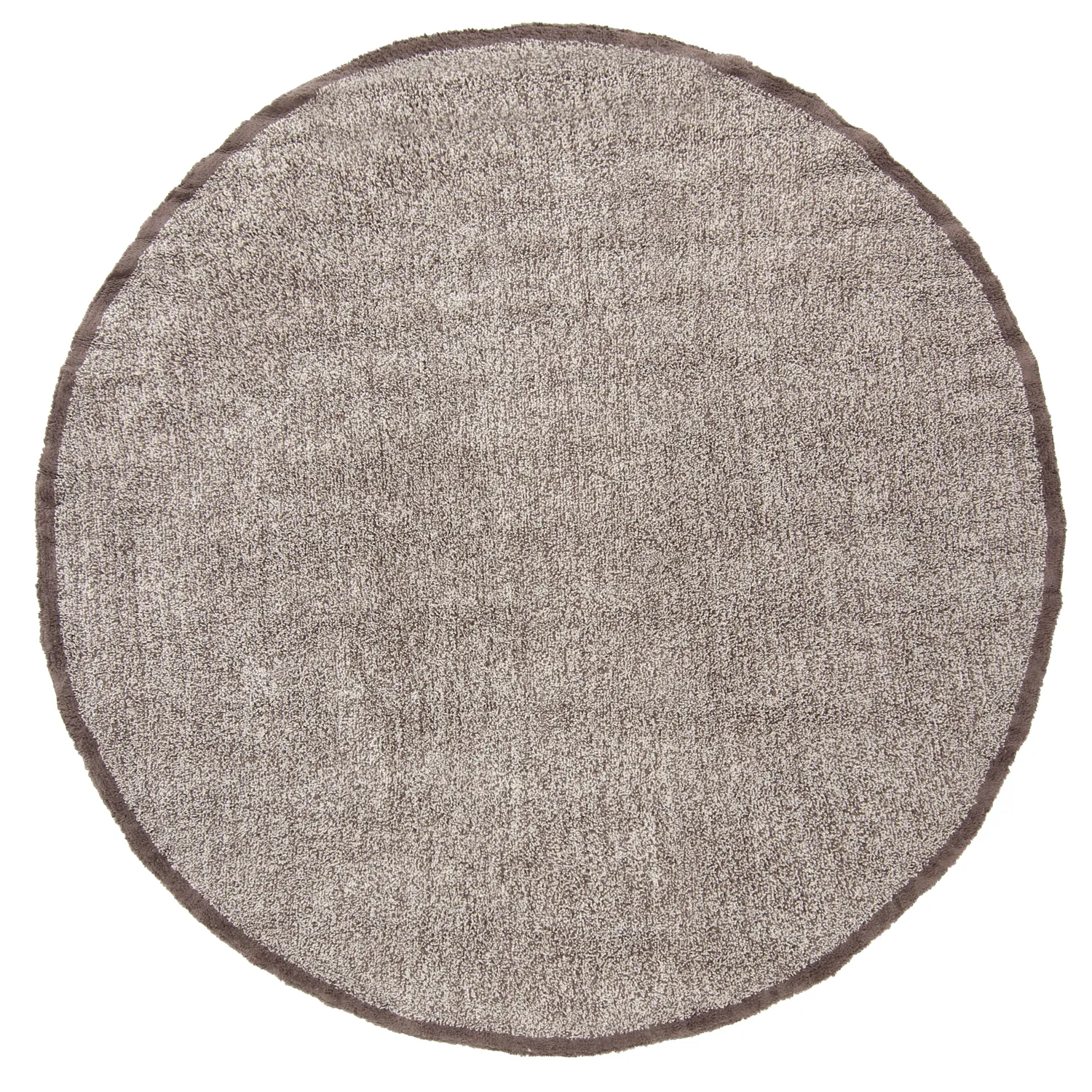 Pyöreät matot - Celina Natural Cotton Shaggy (beige/ruskea)