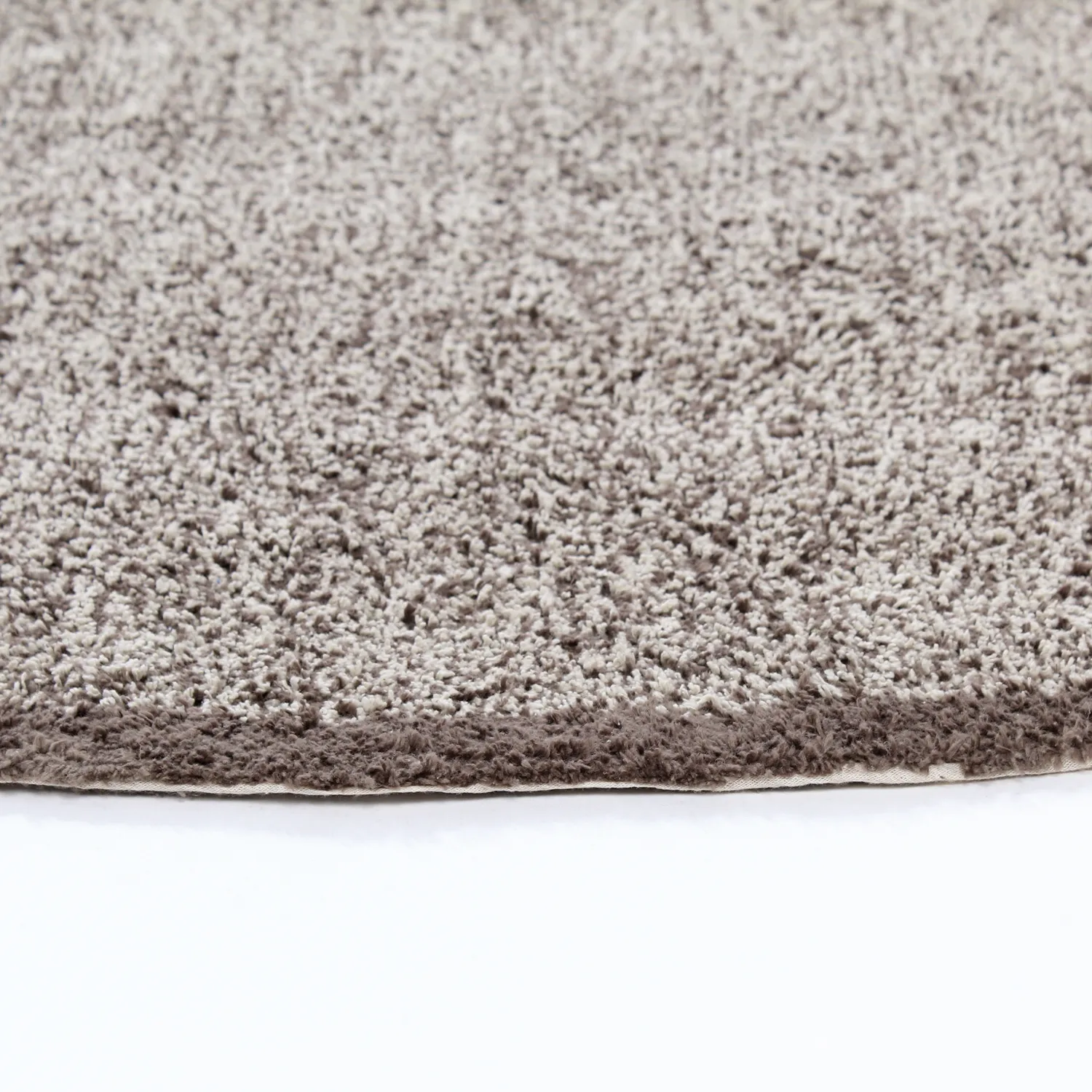 Pyöreät matot - Celina Natural Cotton Shaggy (beige/ruskea)