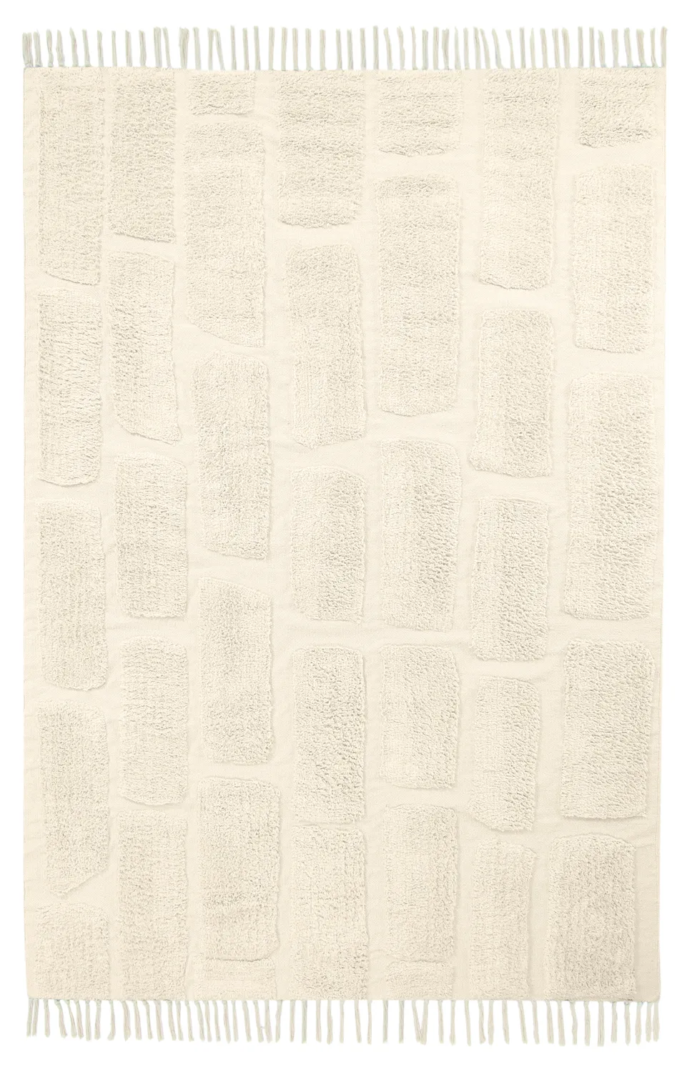 Ryijymatot - Cyrus Natural Cotton Shaggy (beige)