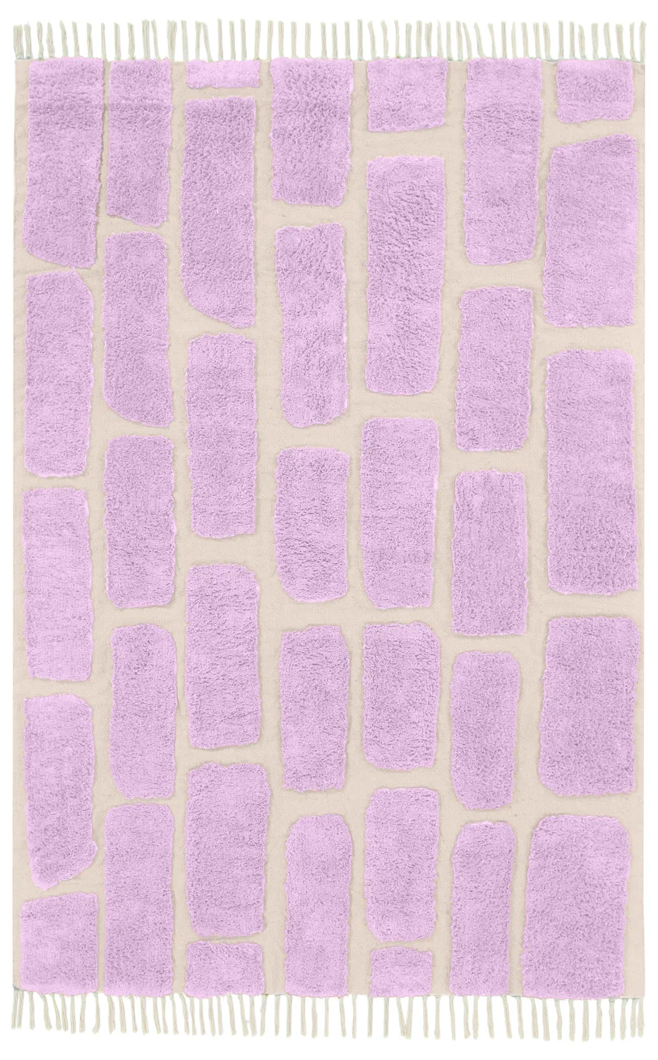 Ryijymatot - Cyrus Natural Cotton Shaggy (violetti)