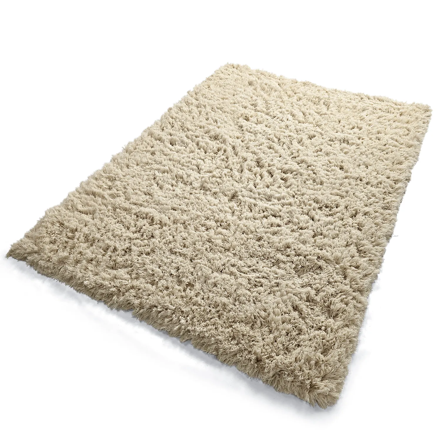 Ryijymatot - Fassale Hand Woven Wool Shaggy (kerma)