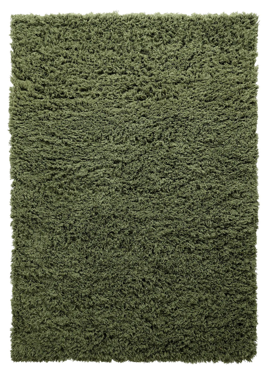 Ryijymatot - Fassale Hand Woven Wool Shaggy (sammaleen vihreä)