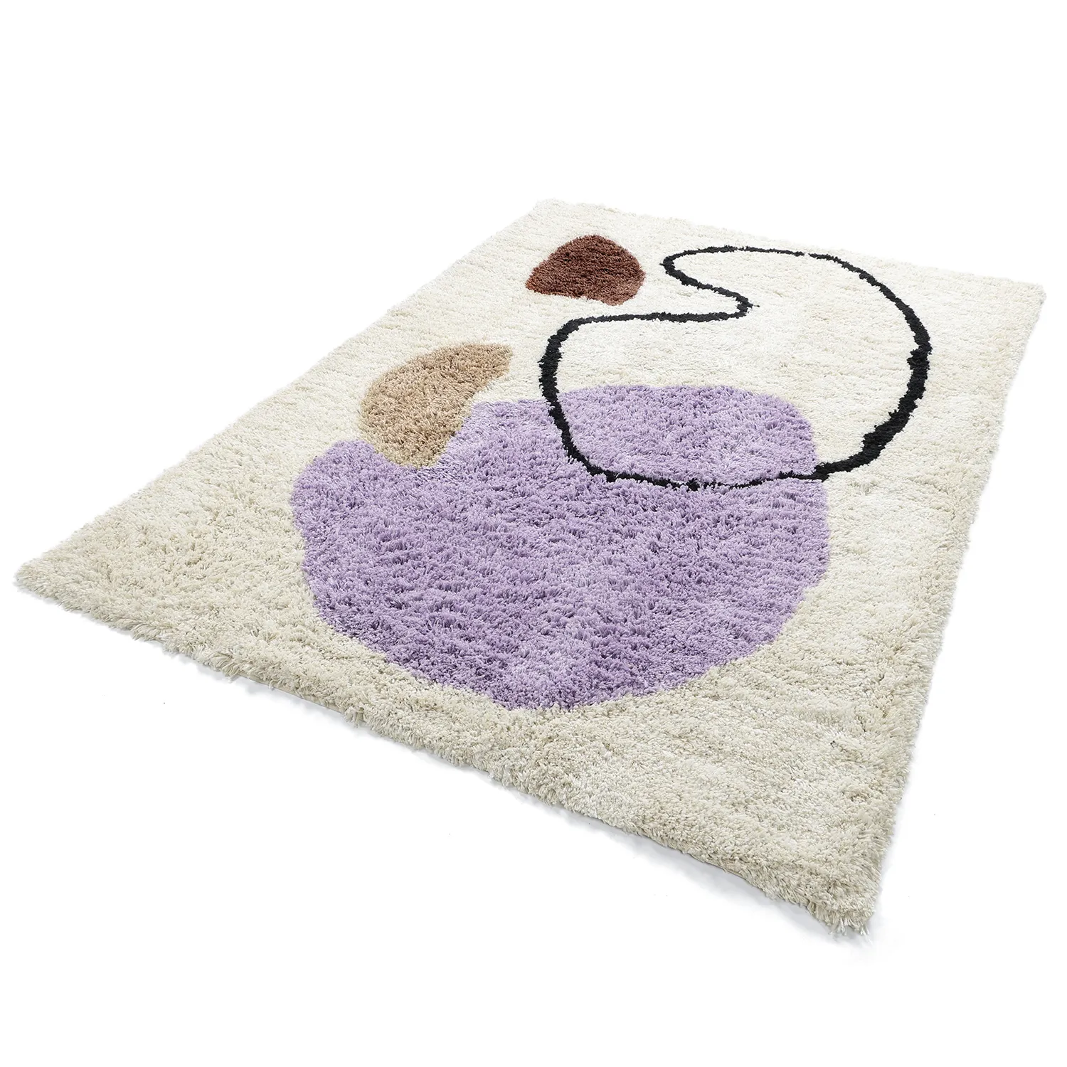 Ryijymatot - Naousa Natural Cotton Shaggy (multi)
