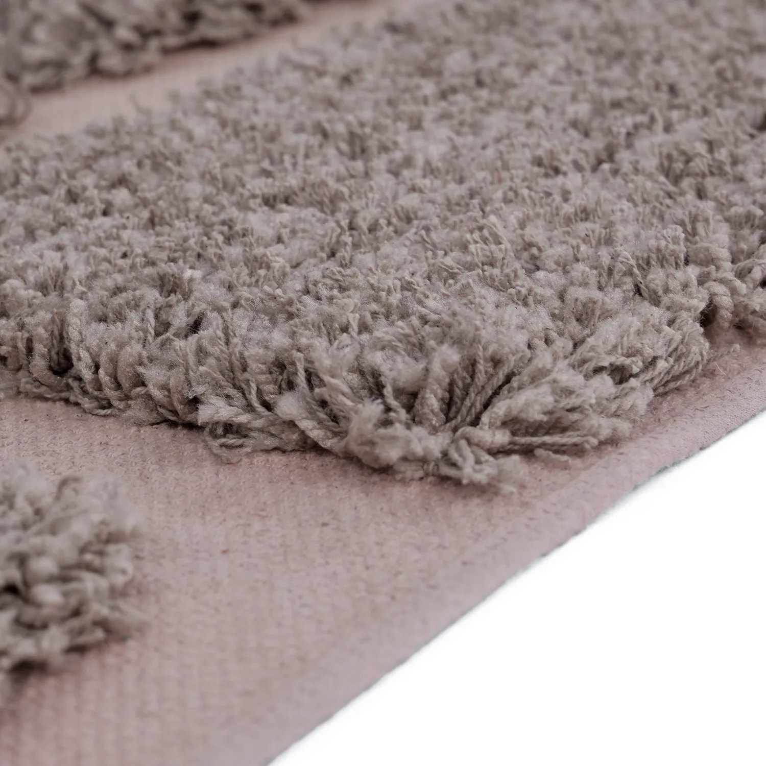 Ryijymatot - Otranto Natural Cotton Shaggy (taupe)
