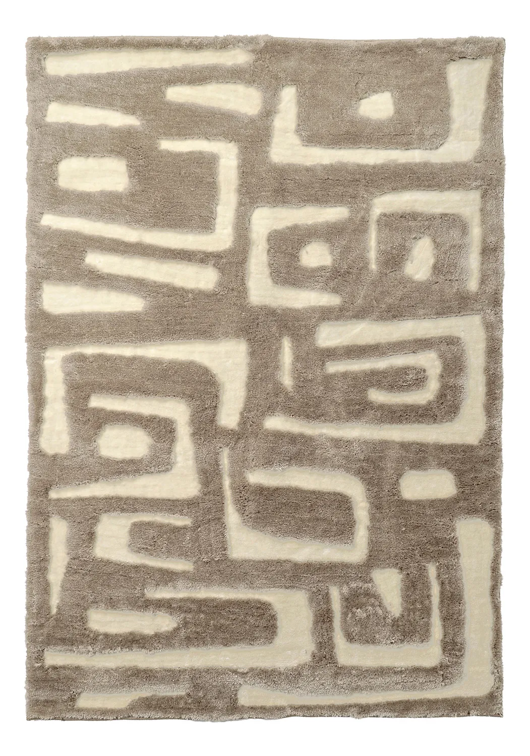 Ryijymatot - Palmyra (beige/valkoinen)