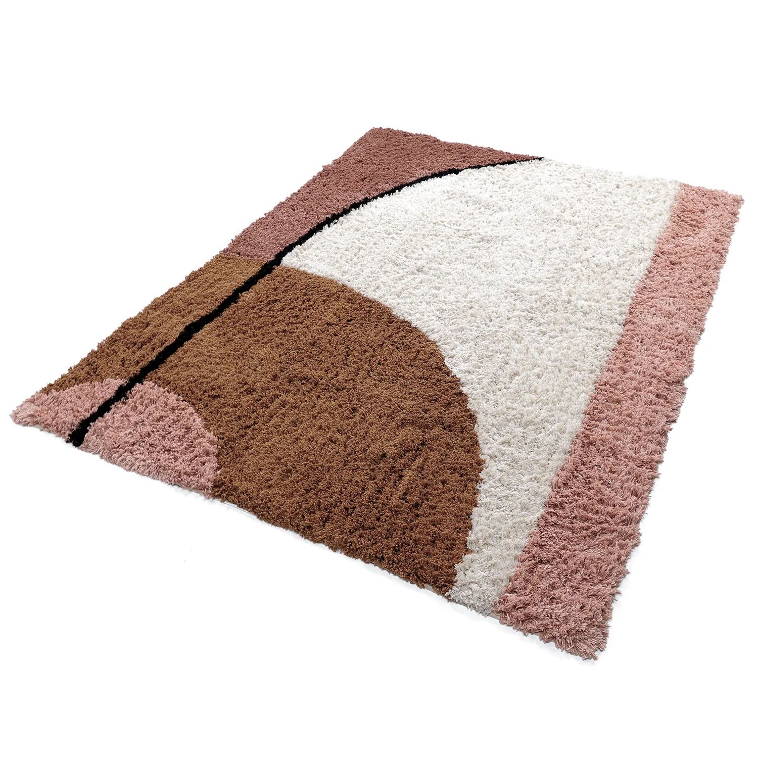 Ryijymatot - Perast Natural Cotton Shaggy (multi)
