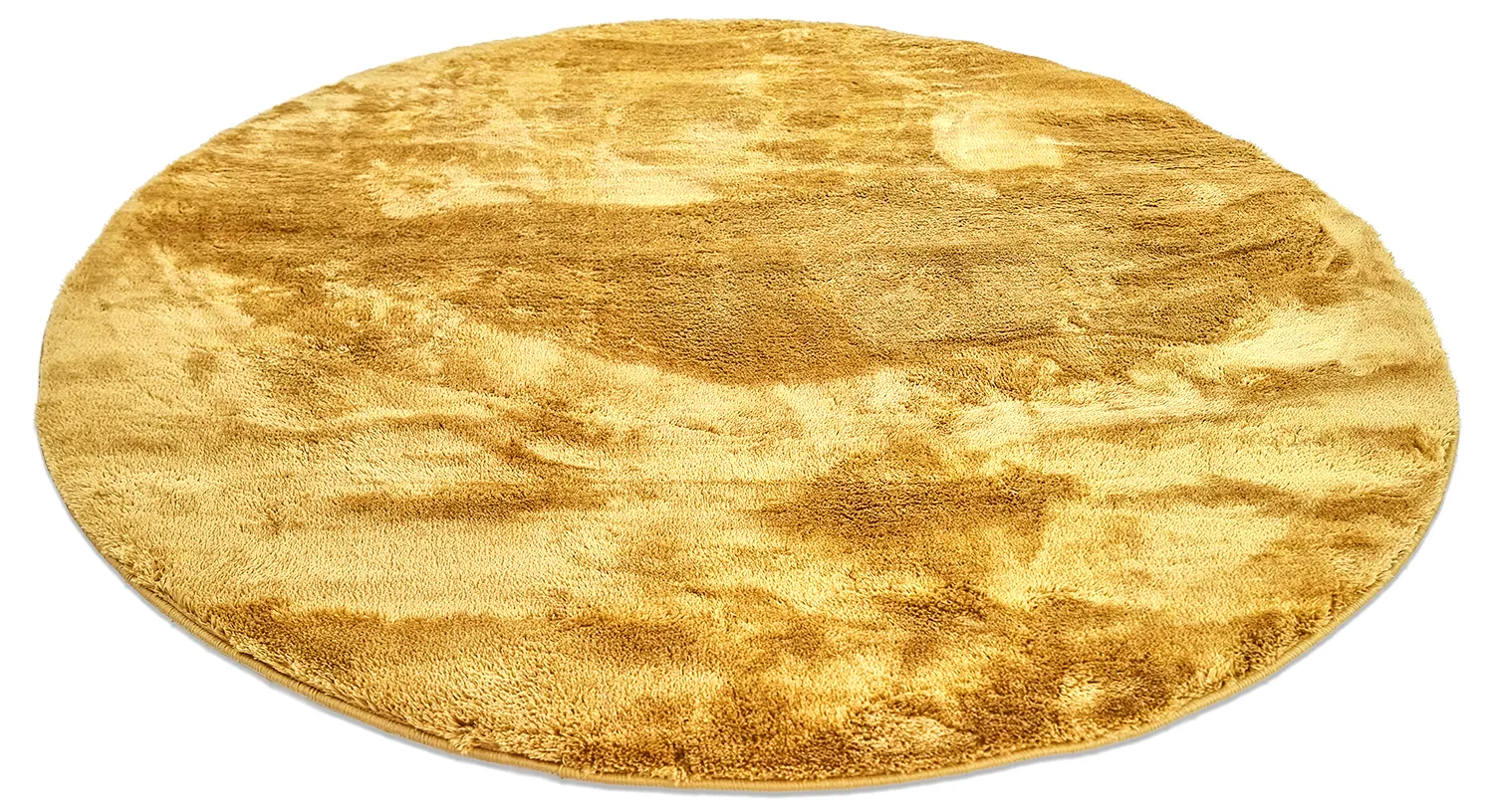 Pyöreä matot - Aranga Super Soft Fur (ochre)