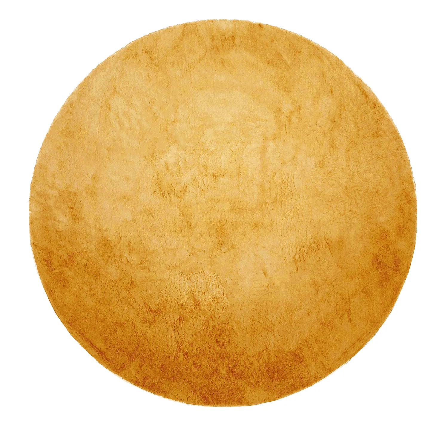 Pyöreä matot - Aranga Super Soft Fur (ochre)